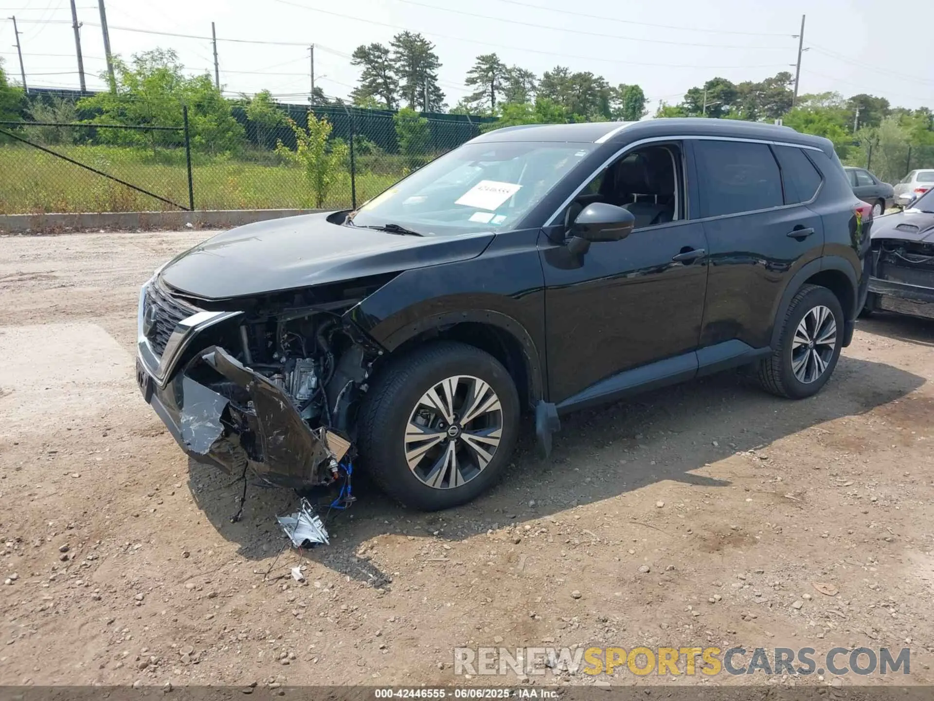 2 Photograph of a damaged car 5N1AT3BB4MC722003 NISSAN ROGUE 2021