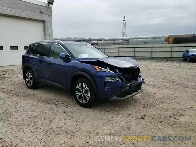 12 Photograph of a damaged car 5N1AT3BB4MC726584 NISSAN ROGUE 2021