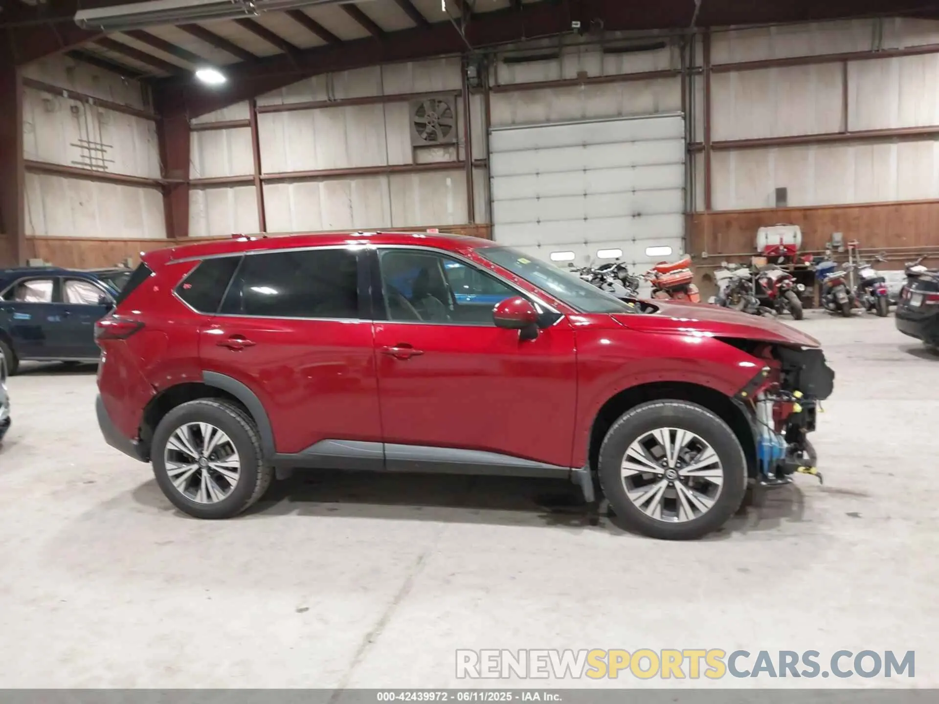 14 Photograph of a damaged car 5N1AT3BB4MC761271 NISSAN ROGUE 2021