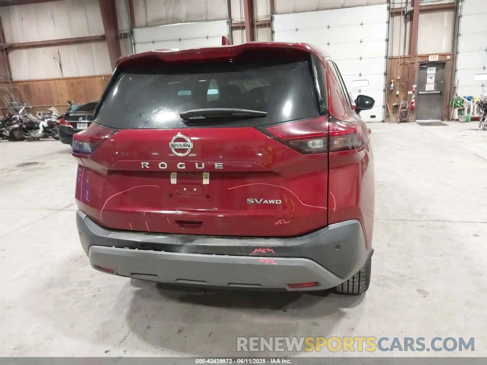 17 Photograph of a damaged car 5N1AT3BB4MC761271 NISSAN ROGUE 2021