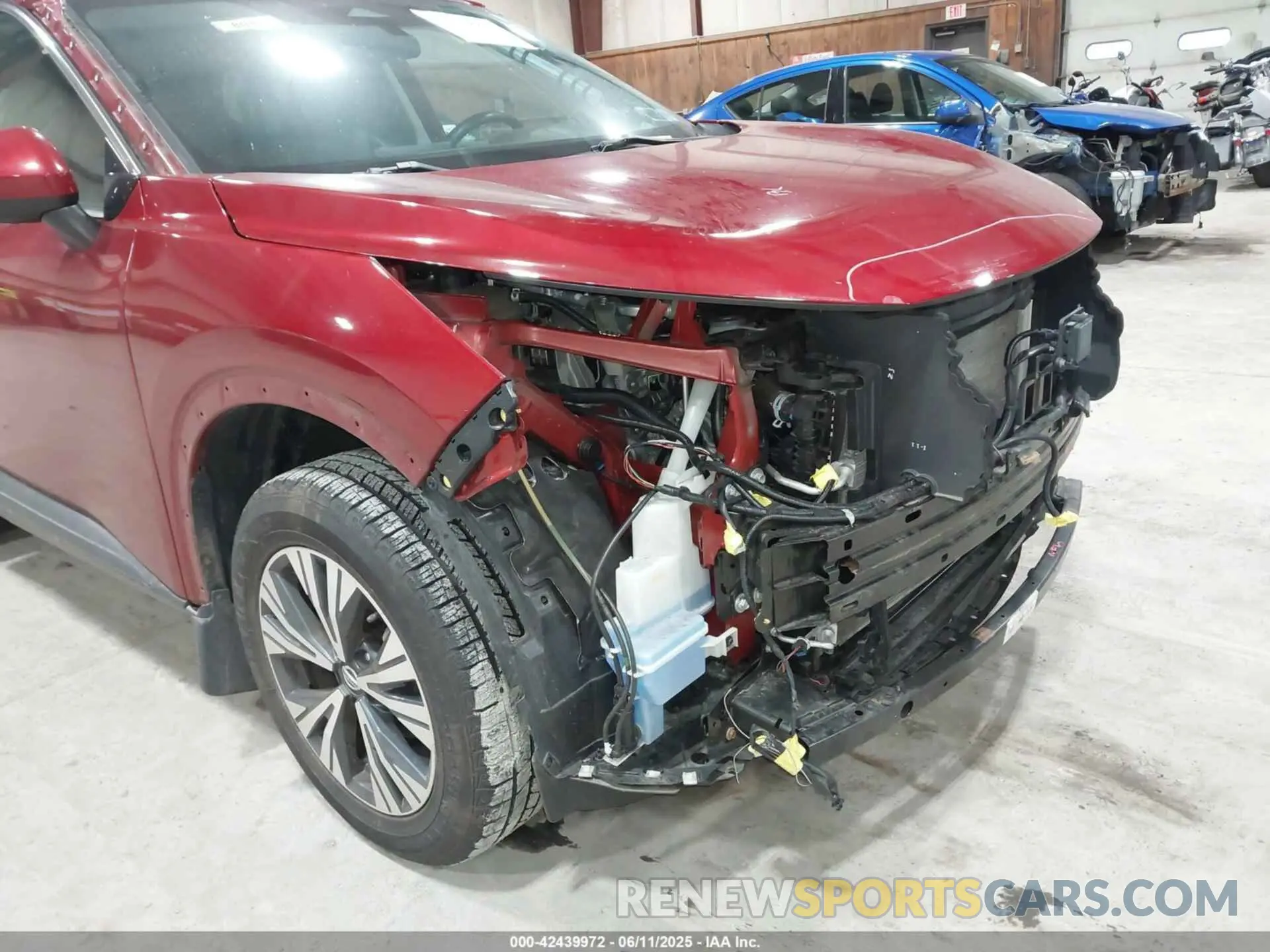 6 Photograph of a damaged car 5N1AT3BB4MC761271 NISSAN ROGUE 2021