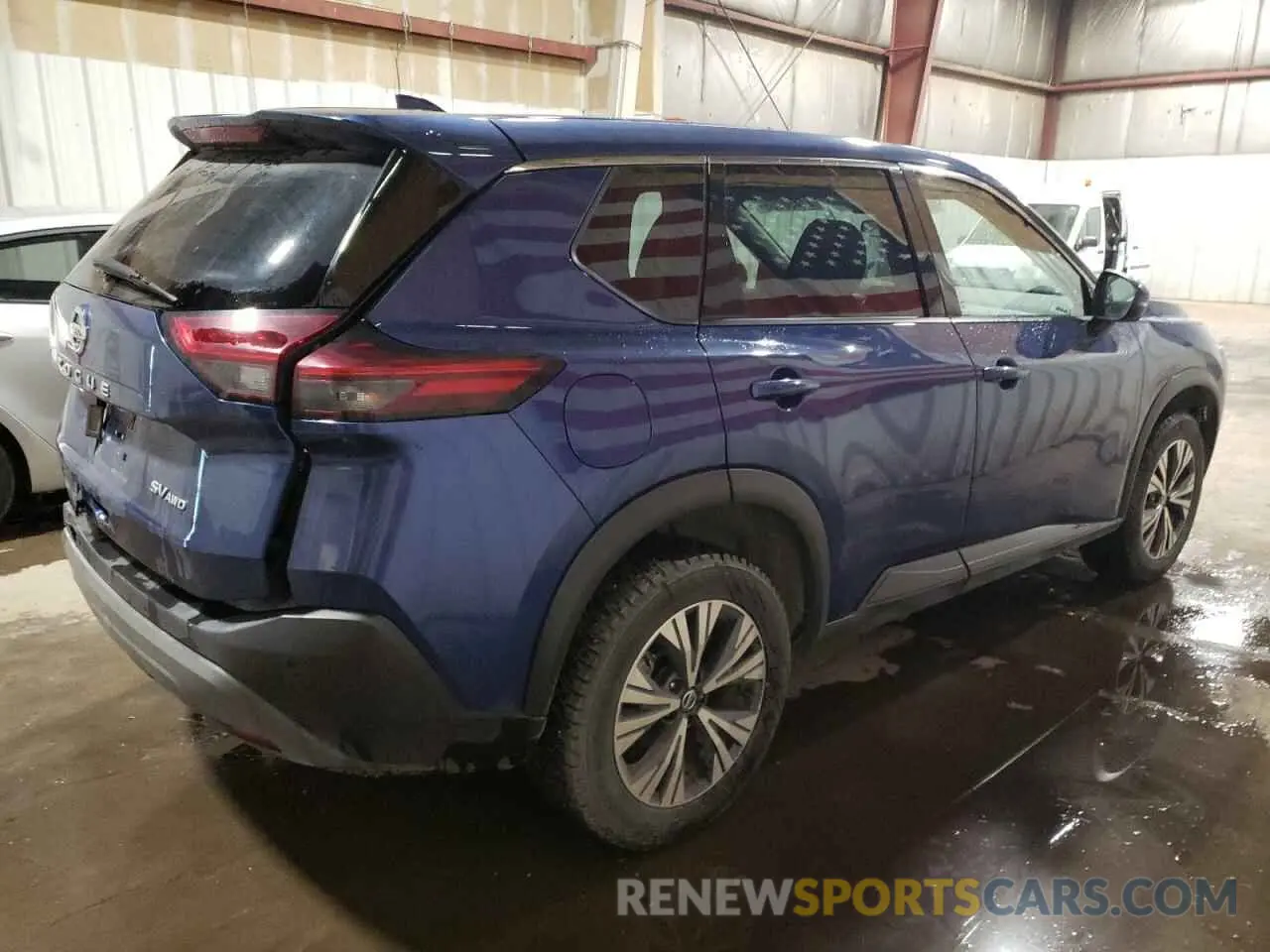 3 Photograph of a damaged car 5N1AT3BB4MC770567 NISSAN ROGUE 2021
