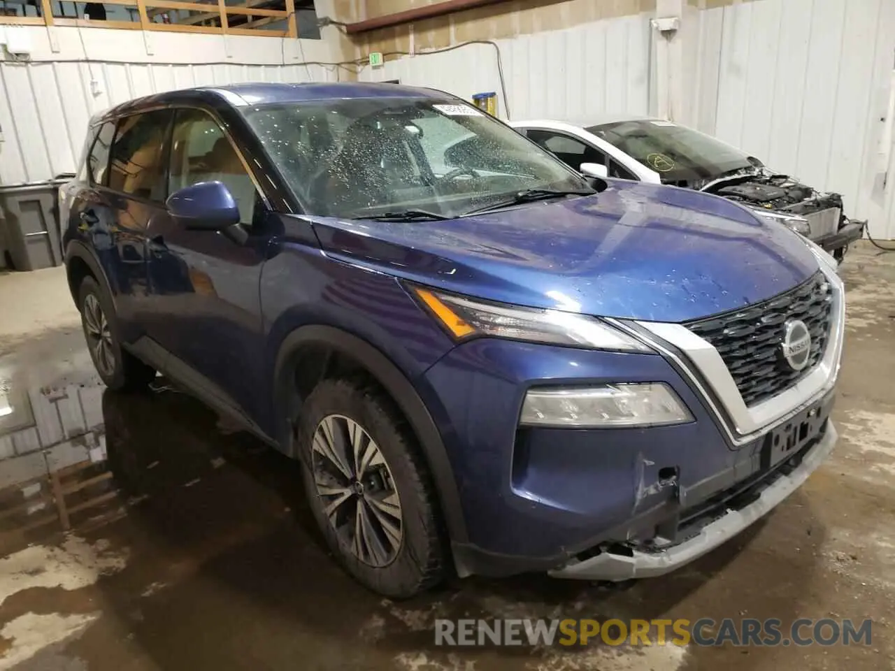 4 Photograph of a damaged car 5N1AT3BB4MC770567 NISSAN ROGUE 2021