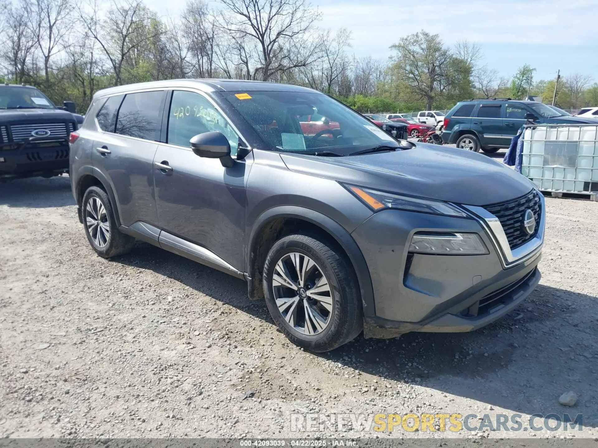 1 Photograph of a damaged car 5N1AT3BB4MC775901 NISSAN ROGUE 2021