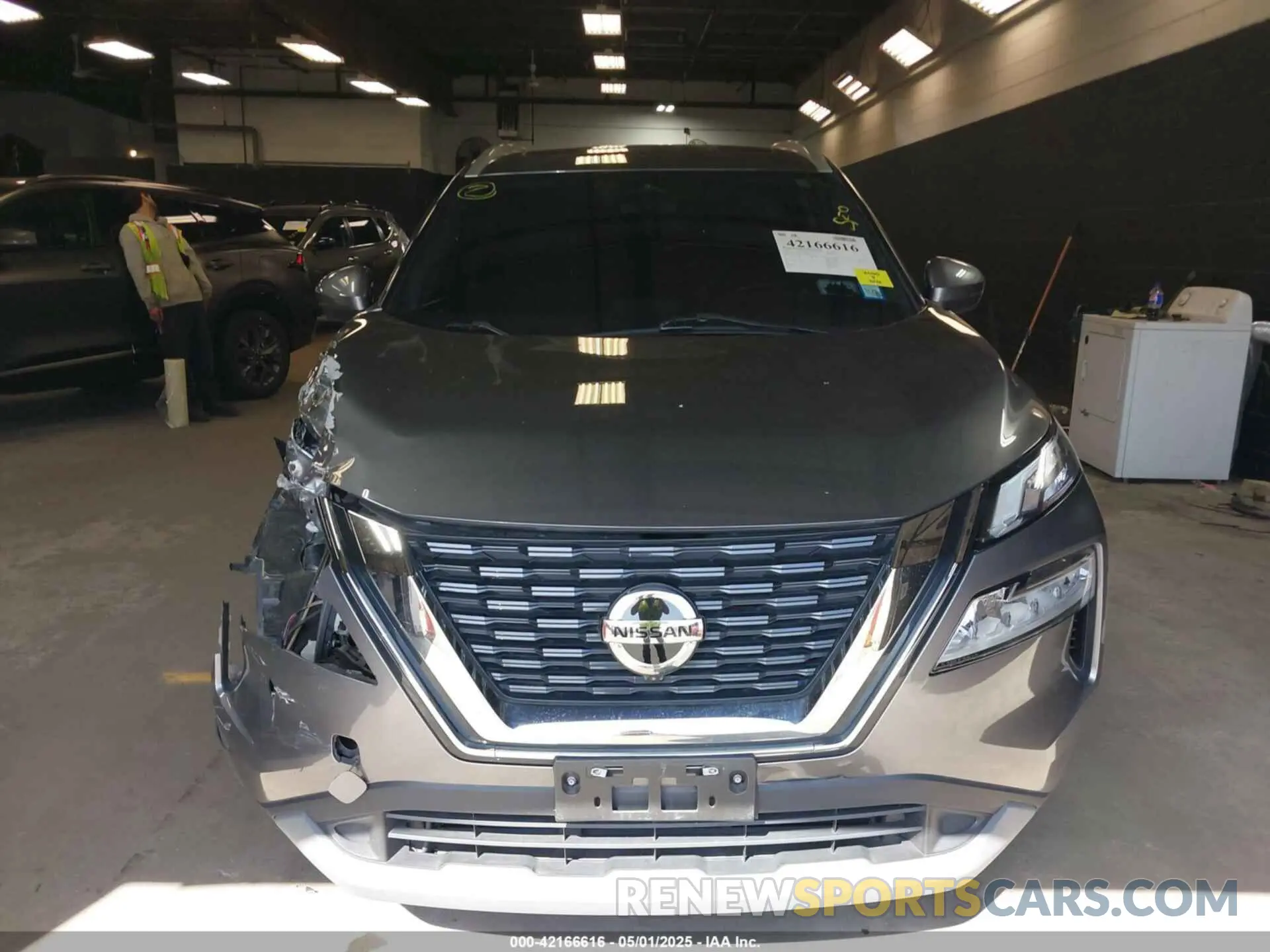 12 Photograph of a damaged car 5N1AT3BB4MC783044 NISSAN ROGUE 2021