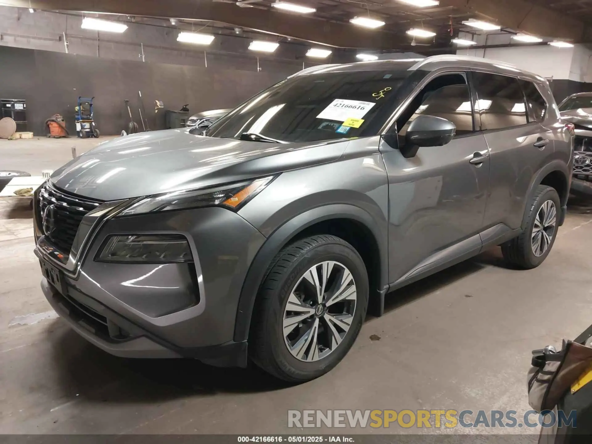 2 Photograph of a damaged car 5N1AT3BB4MC783044 NISSAN ROGUE 2021