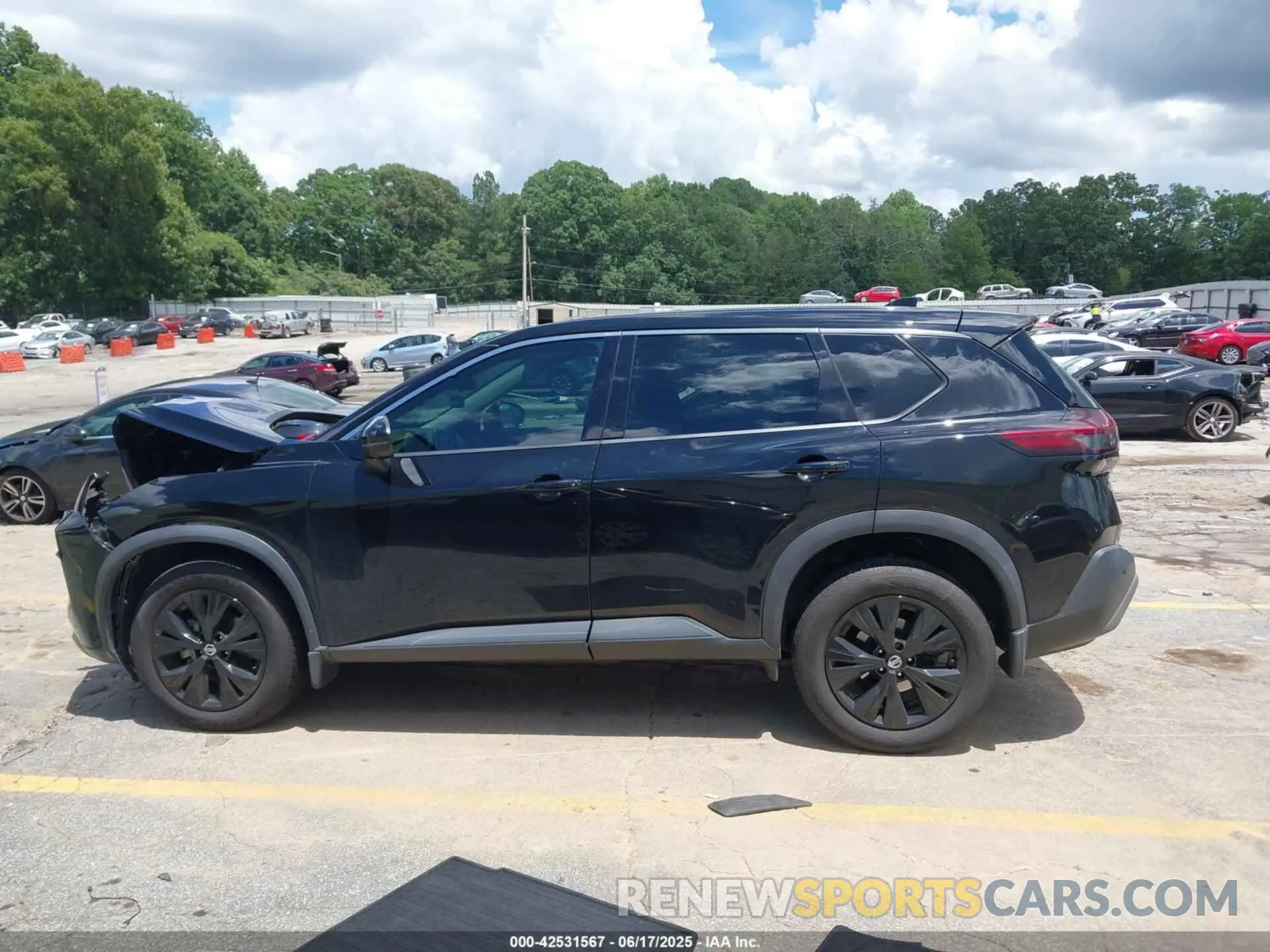 14 Photograph of a damaged car 5N1AT3BB4MC793847 NISSAN ROGUE 2021