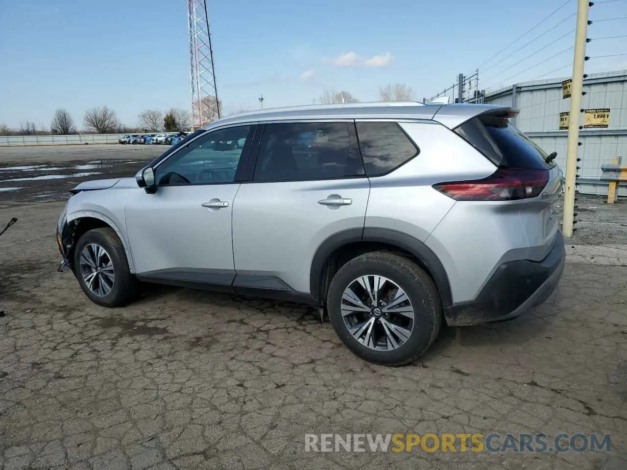 2 Photograph of a damaged car 5N1AT3BB4MC794724 NISSAN ROGUE 2021
