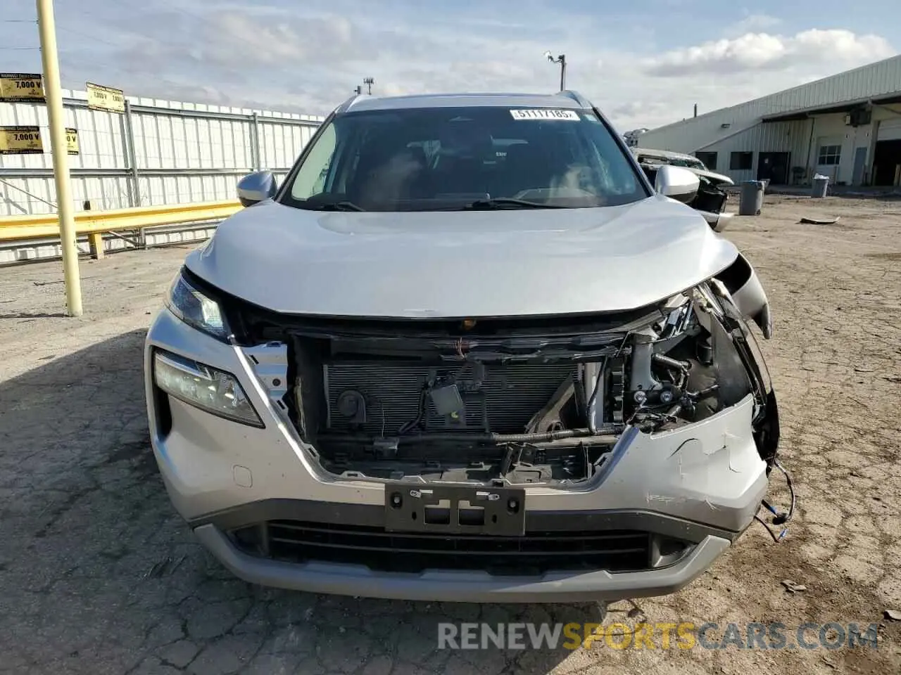 5 Photograph of a damaged car 5N1AT3BB4MC794724 NISSAN ROGUE 2021