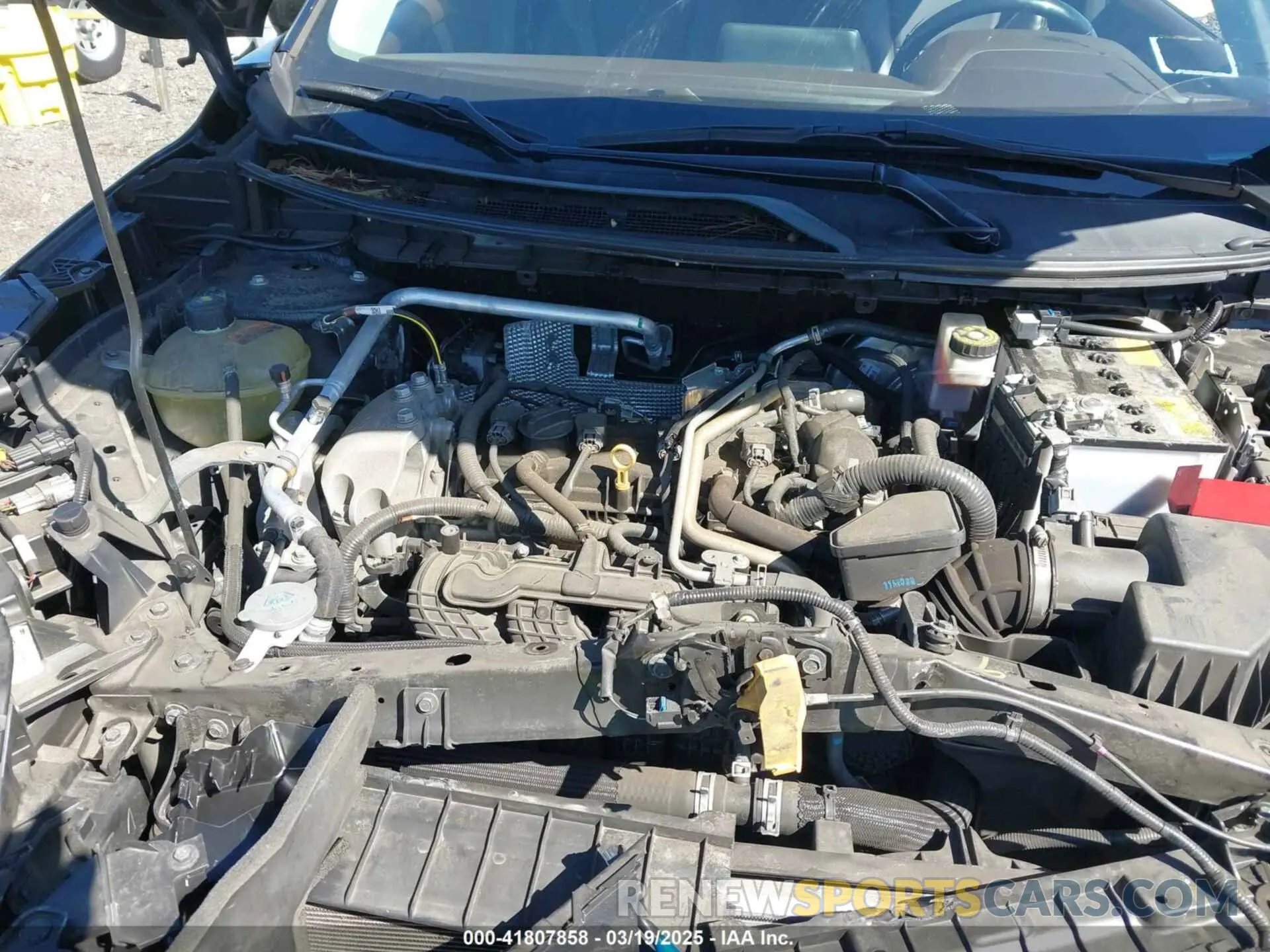 10 Photograph of a damaged car 5N1AT3BB4MC810775 NISSAN ROGUE 2021