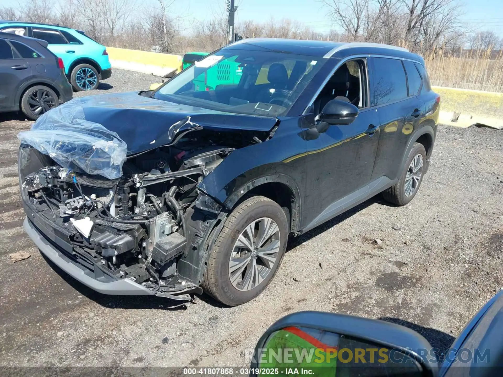 2 Photograph of a damaged car 5N1AT3BB4MC810775 NISSAN ROGUE 2021