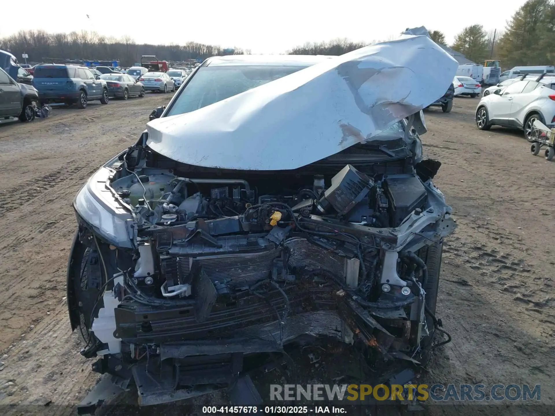 12 Photograph of a damaged car 5N1AT3BB4MC825244 NISSAN ROGUE 2021