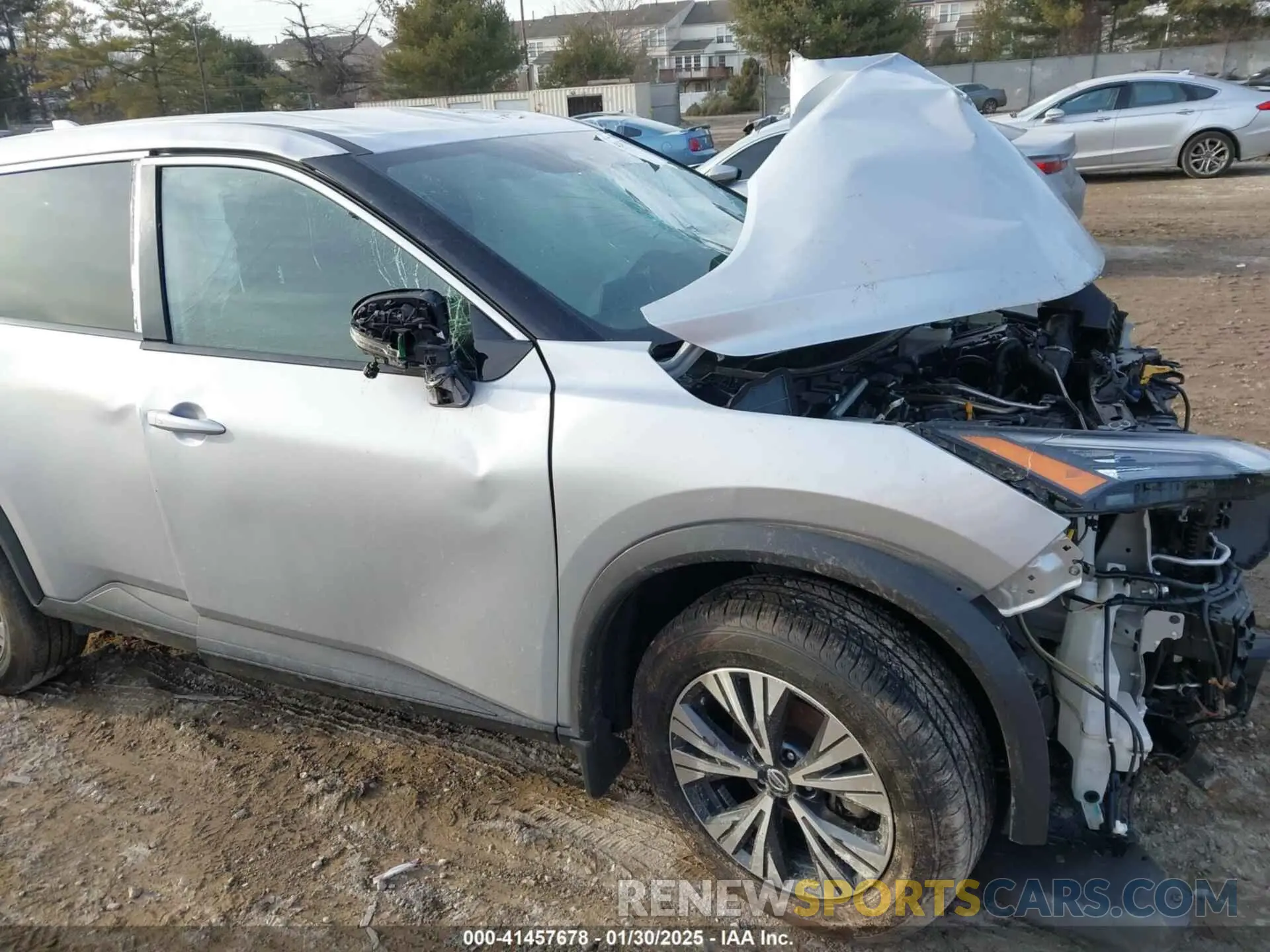 18 Photograph of a damaged car 5N1AT3BB4MC825244 NISSAN ROGUE 2021