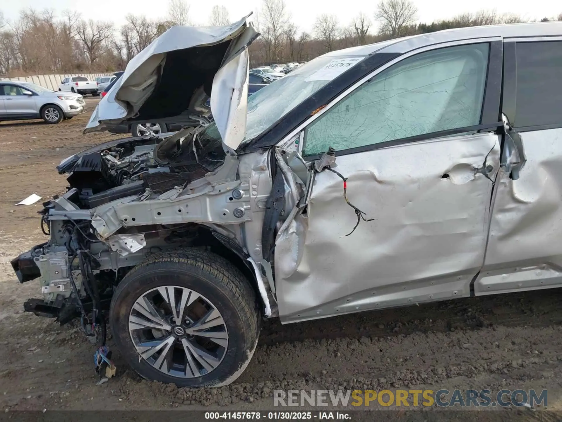 20 Photograph of a damaged car 5N1AT3BB4MC825244 NISSAN ROGUE 2021