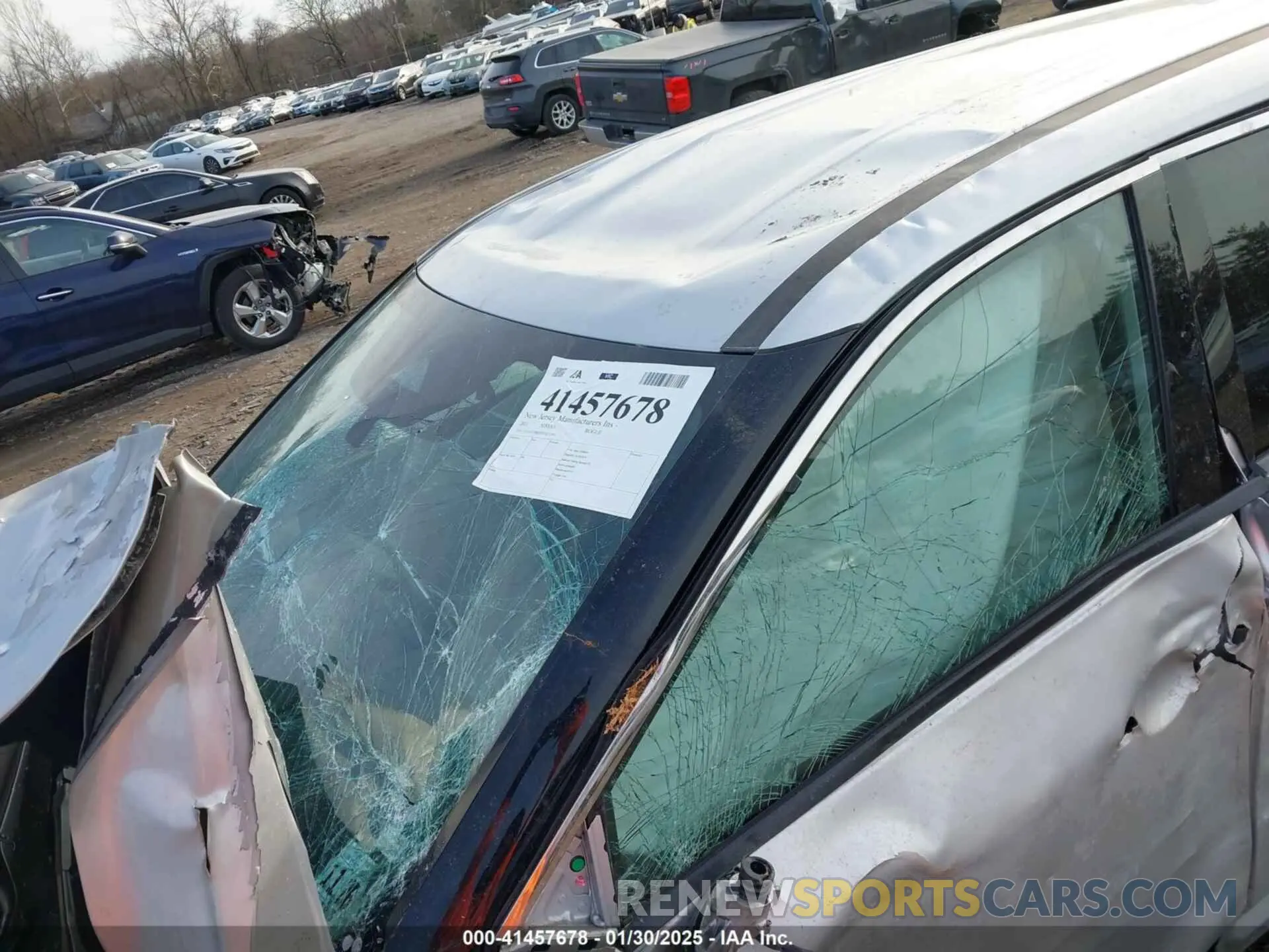 21 Photograph of a damaged car 5N1AT3BB4MC825244 NISSAN ROGUE 2021