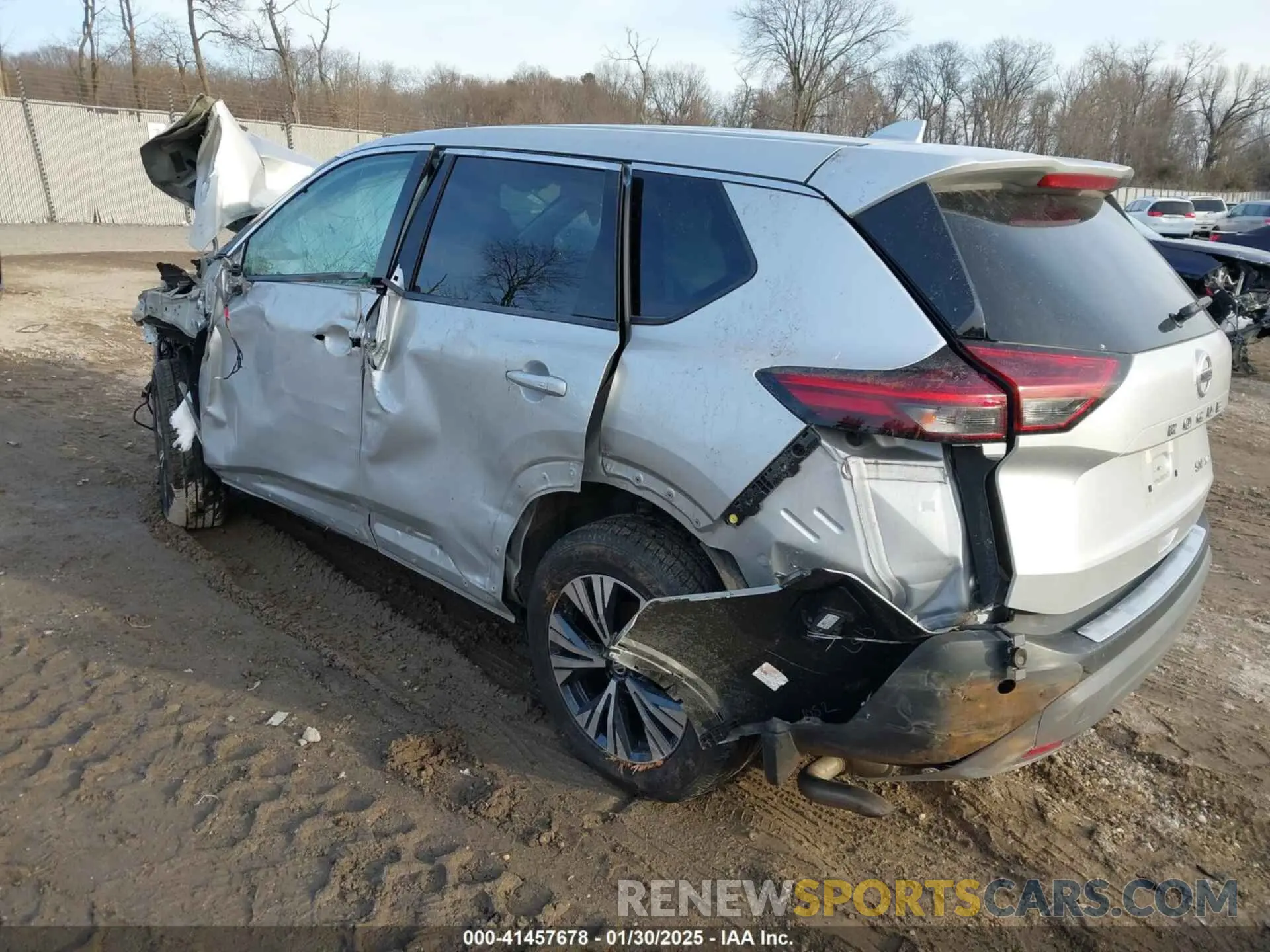 3 Photograph of a damaged car 5N1AT3BB4MC825244 NISSAN ROGUE 2021
