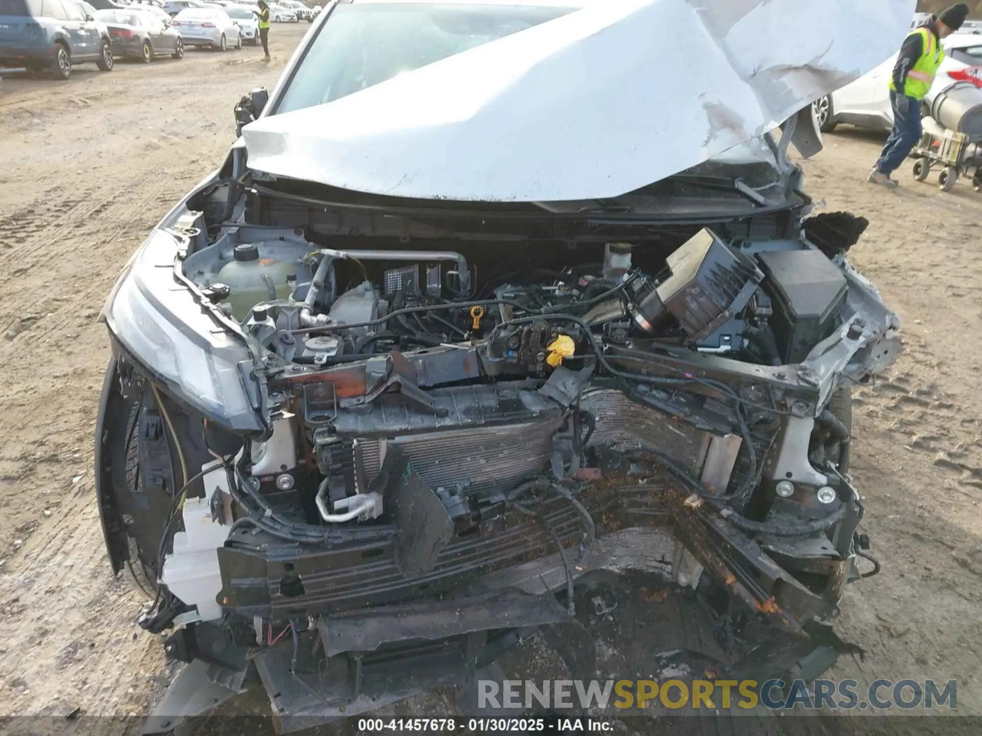 6 Photograph of a damaged car 5N1AT3BB4MC825244 NISSAN ROGUE 2021