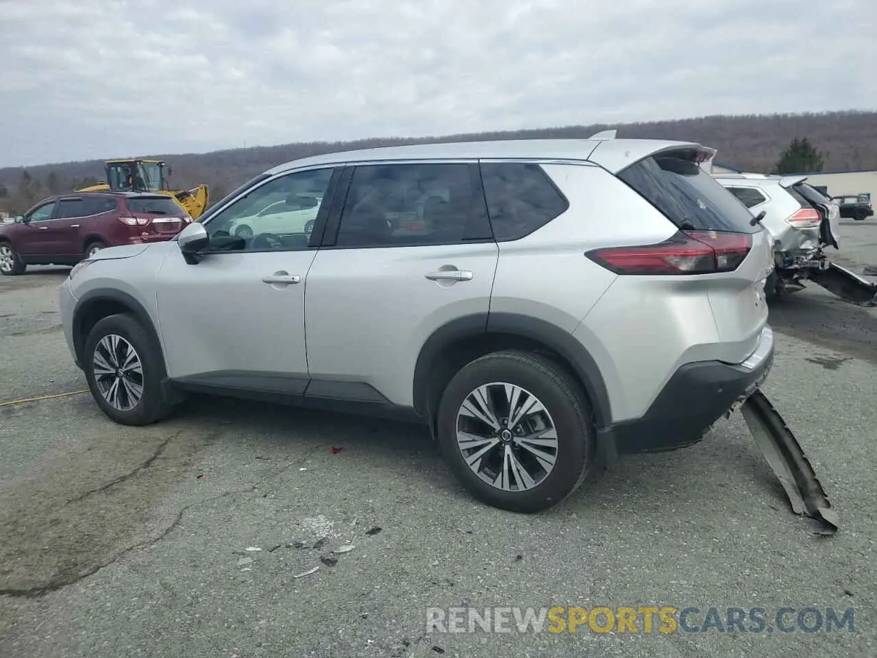 2 Photograph of a damaged car 5N1AT3BB4MC839886 NISSAN ROGUE 2021
