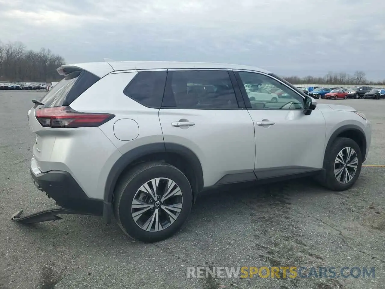 3 Photograph of a damaged car 5N1AT3BB4MC839886 NISSAN ROGUE 2021