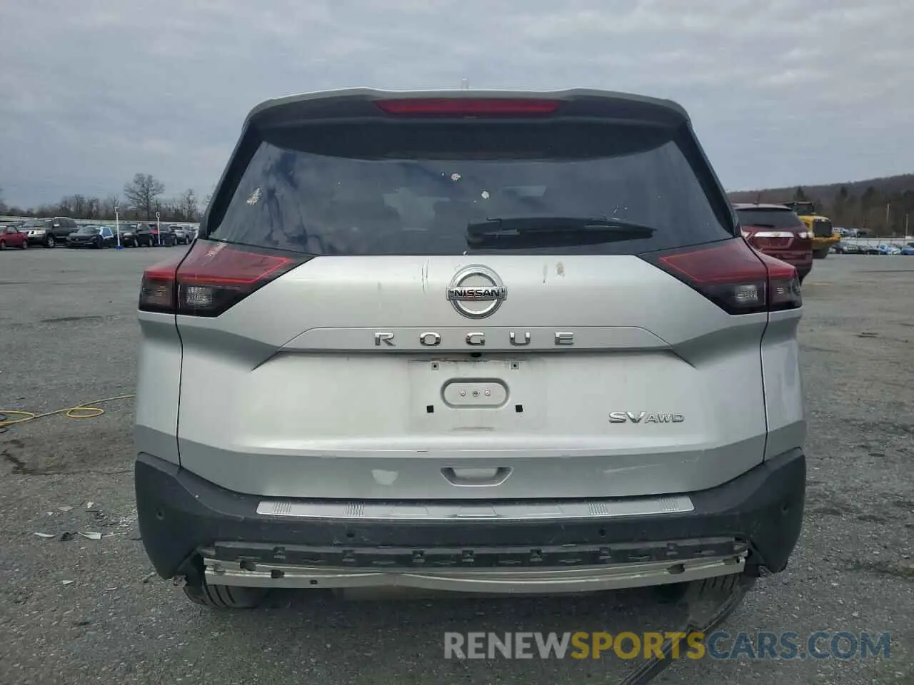 6 Photograph of a damaged car 5N1AT3BB4MC839886 NISSAN ROGUE 2021