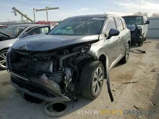 12 Photograph of a damaged car 5N1AT3BB5MC693885 NISSAN ROGUE 2021