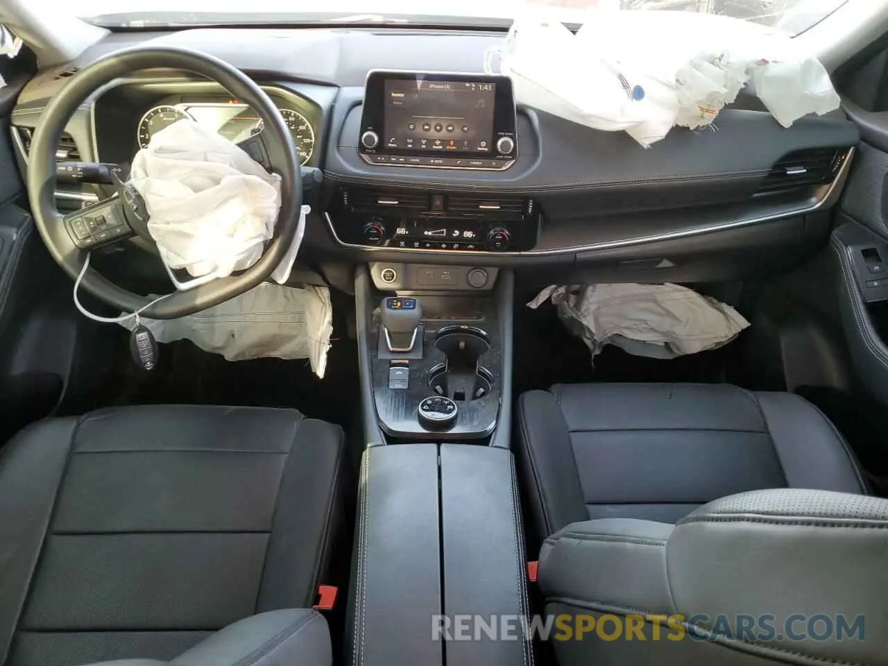 8 Photograph of a damaged car 5N1AT3BB5MC693885 NISSAN ROGUE 2021
