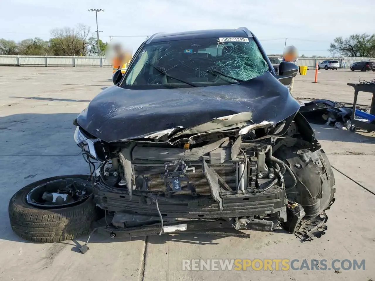 5 Photograph of a damaged car 5N1AT3BB5MC703895 NISSAN ROGUE 2021