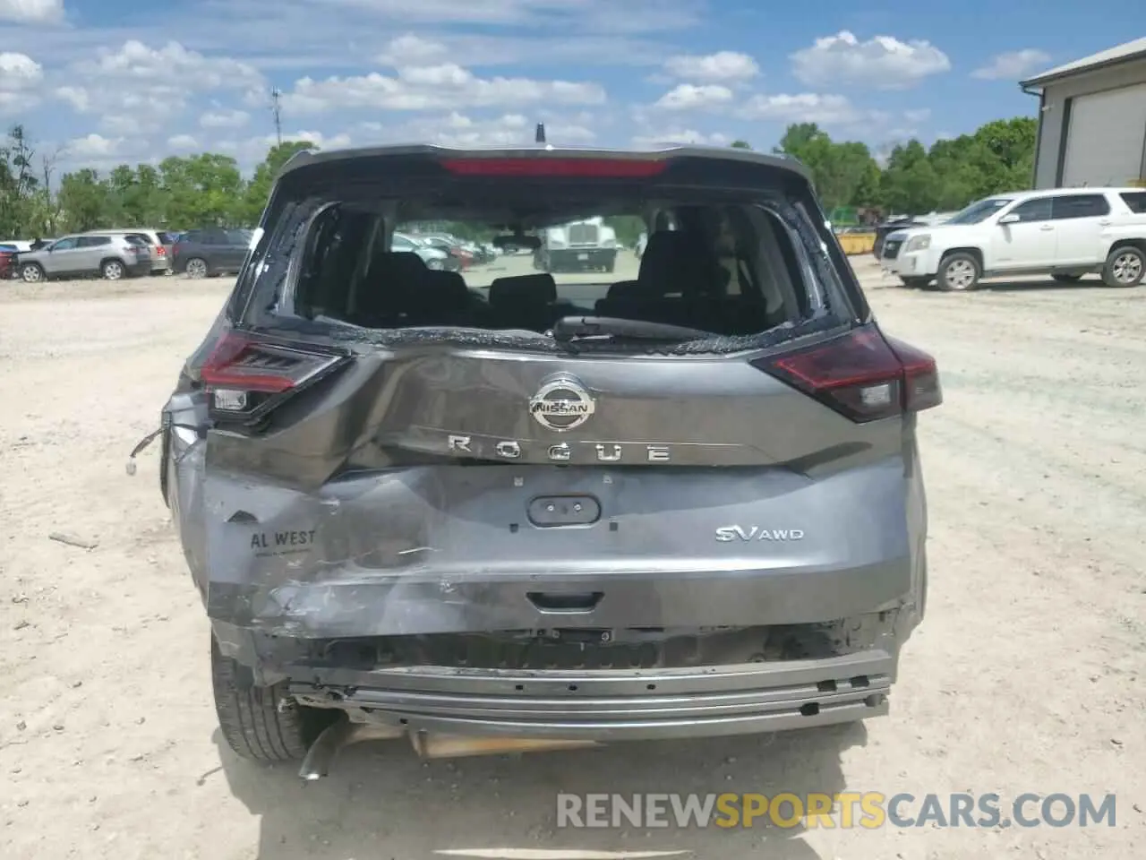 6 Photograph of a damaged car 5N1AT3BB5MC721233 NISSAN ROGUE 2021