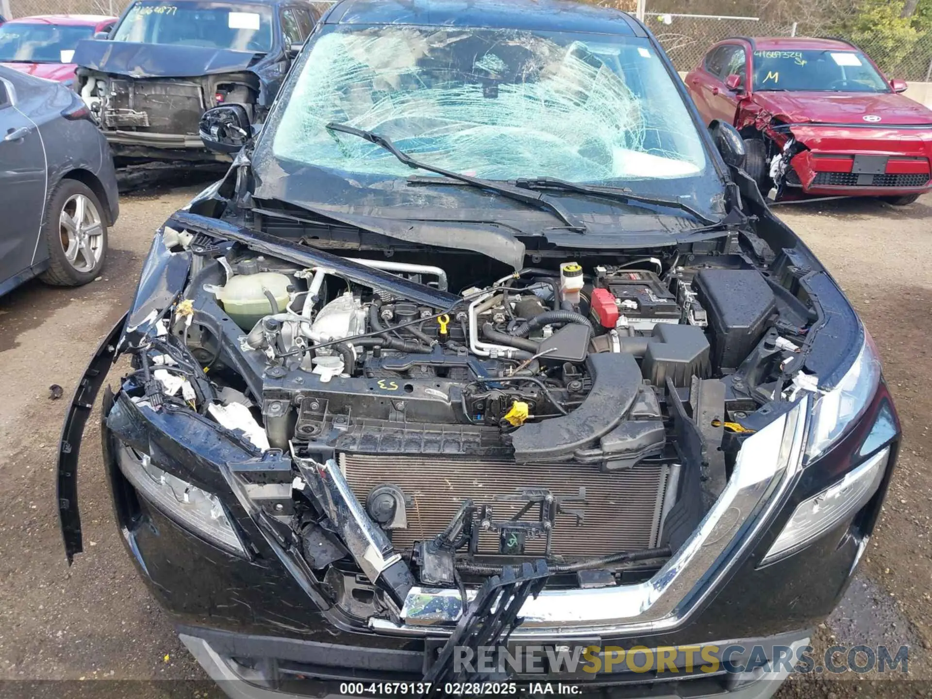 10 Photograph of a damaged car 5N1AT3BB5MC734838 NISSAN ROGUE 2021