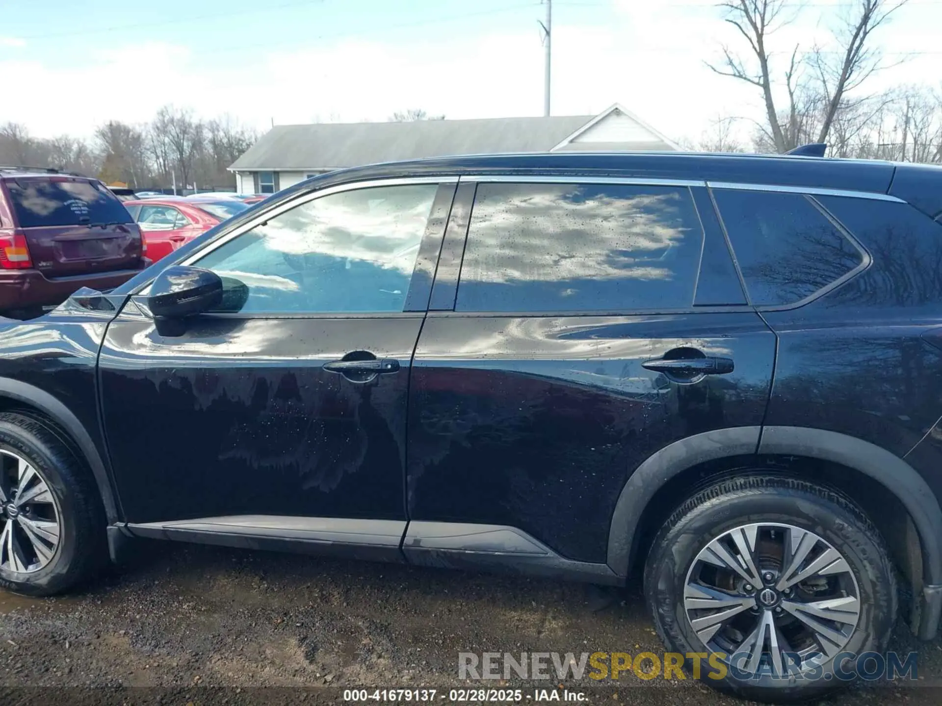 14 Photograph of a damaged car 5N1AT3BB5MC734838 NISSAN ROGUE 2021