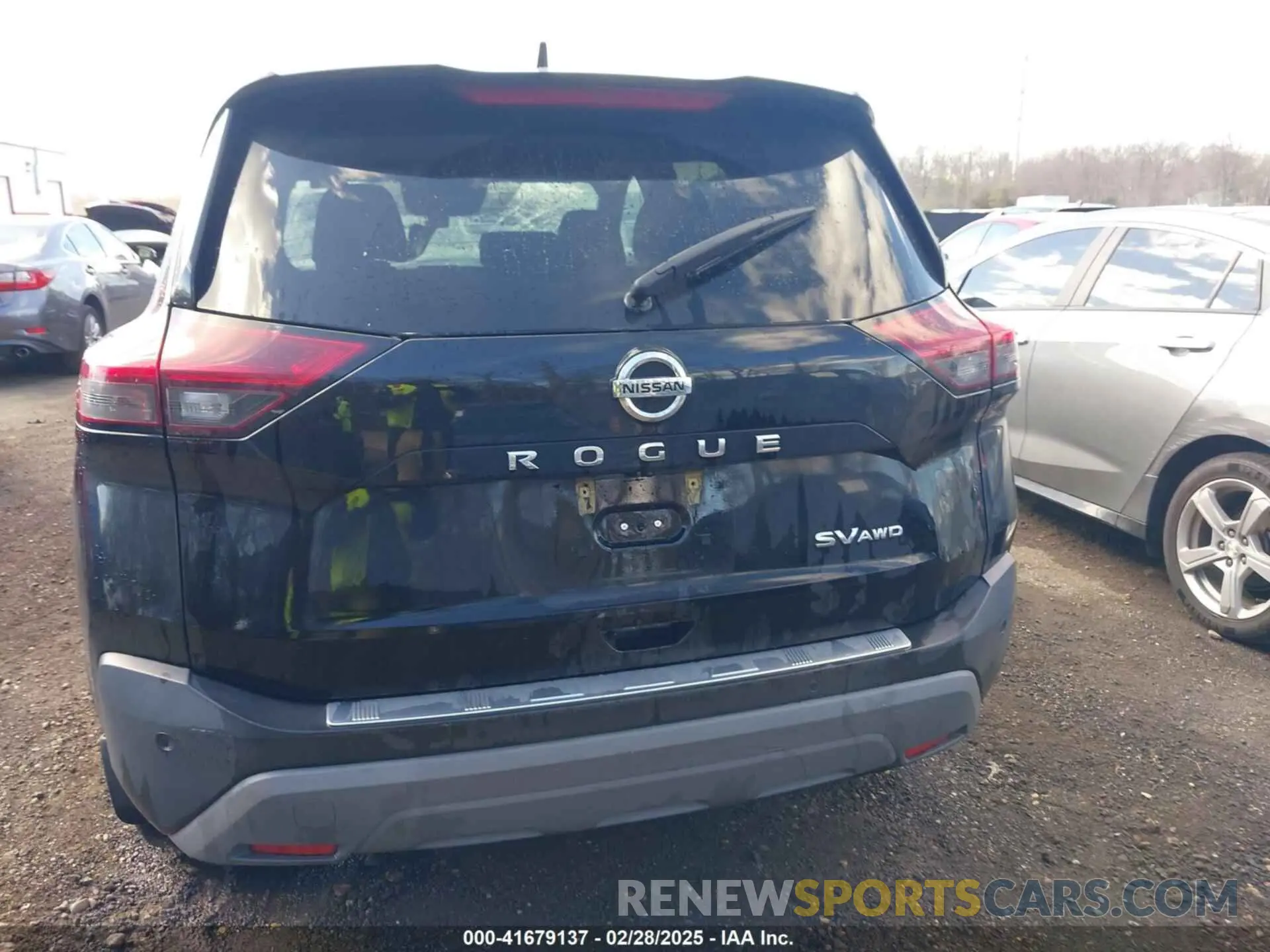 16 Photograph of a damaged car 5N1AT3BB5MC734838 NISSAN ROGUE 2021