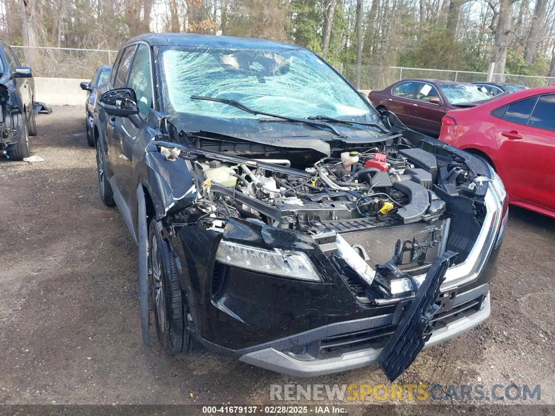 6 Photograph of a damaged car 5N1AT3BB5MC734838 NISSAN ROGUE 2021