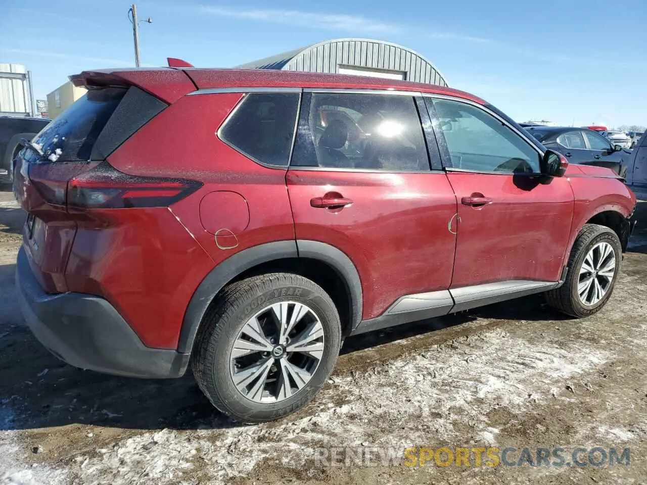 3 Photograph of a damaged car 5N1AT3BB5MC746665 NISSAN ROGUE 2021