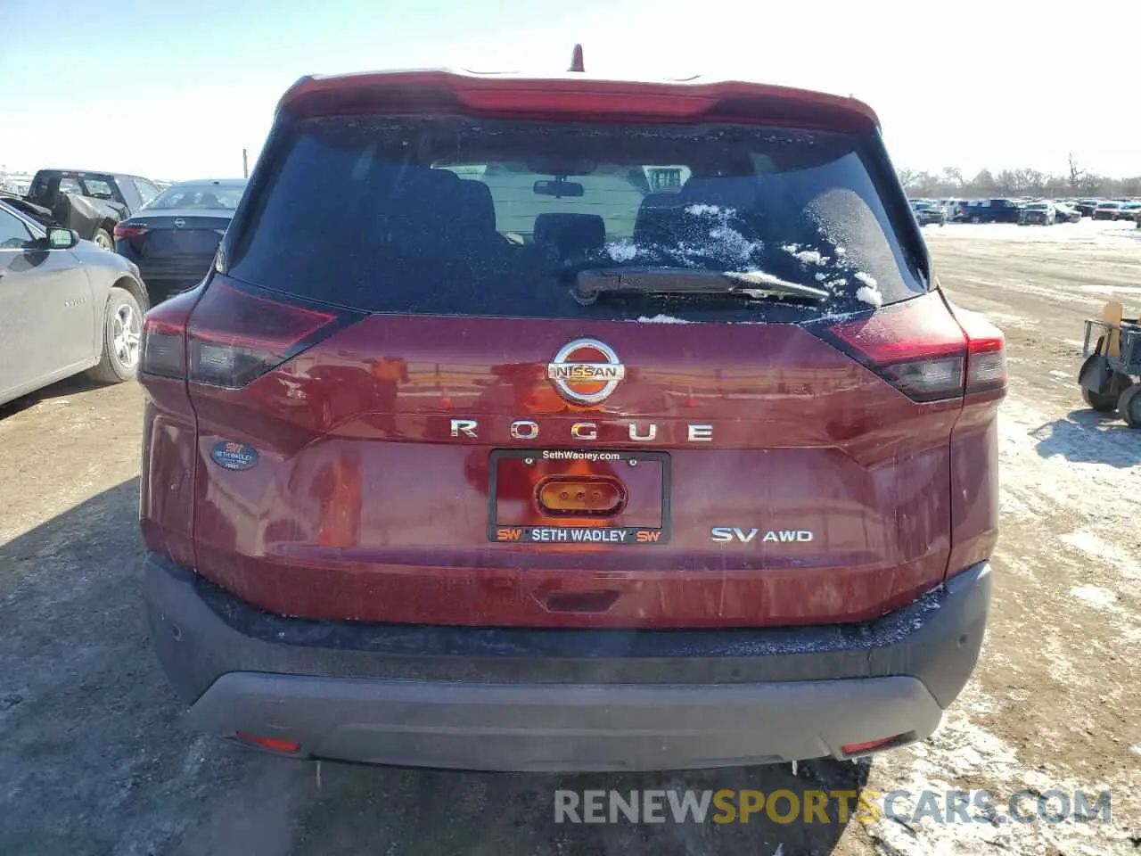 6 Photograph of a damaged car 5N1AT3BB5MC746665 NISSAN ROGUE 2021