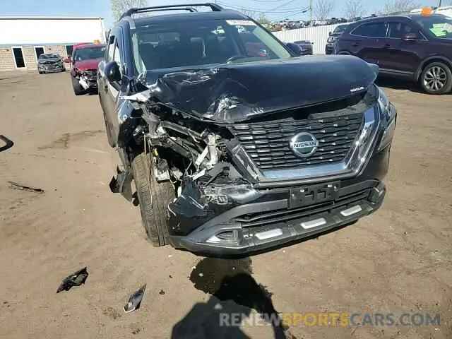 14 Photograph of a damaged car 5N1AT3BB5MC751185 NISSAN ROGUE 2021
