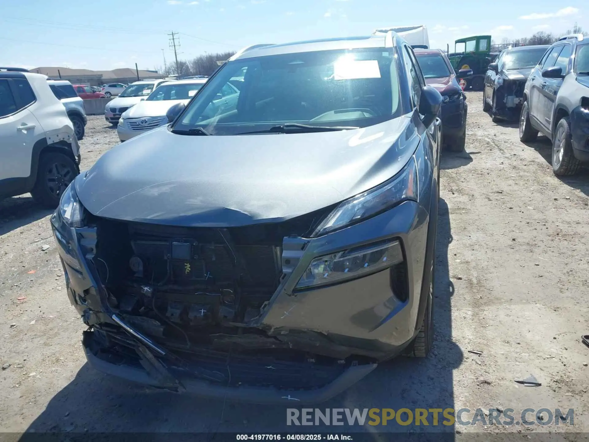 12 Photograph of a damaged car 5N1AT3BB5MC759755 NISSAN ROGUE 2021