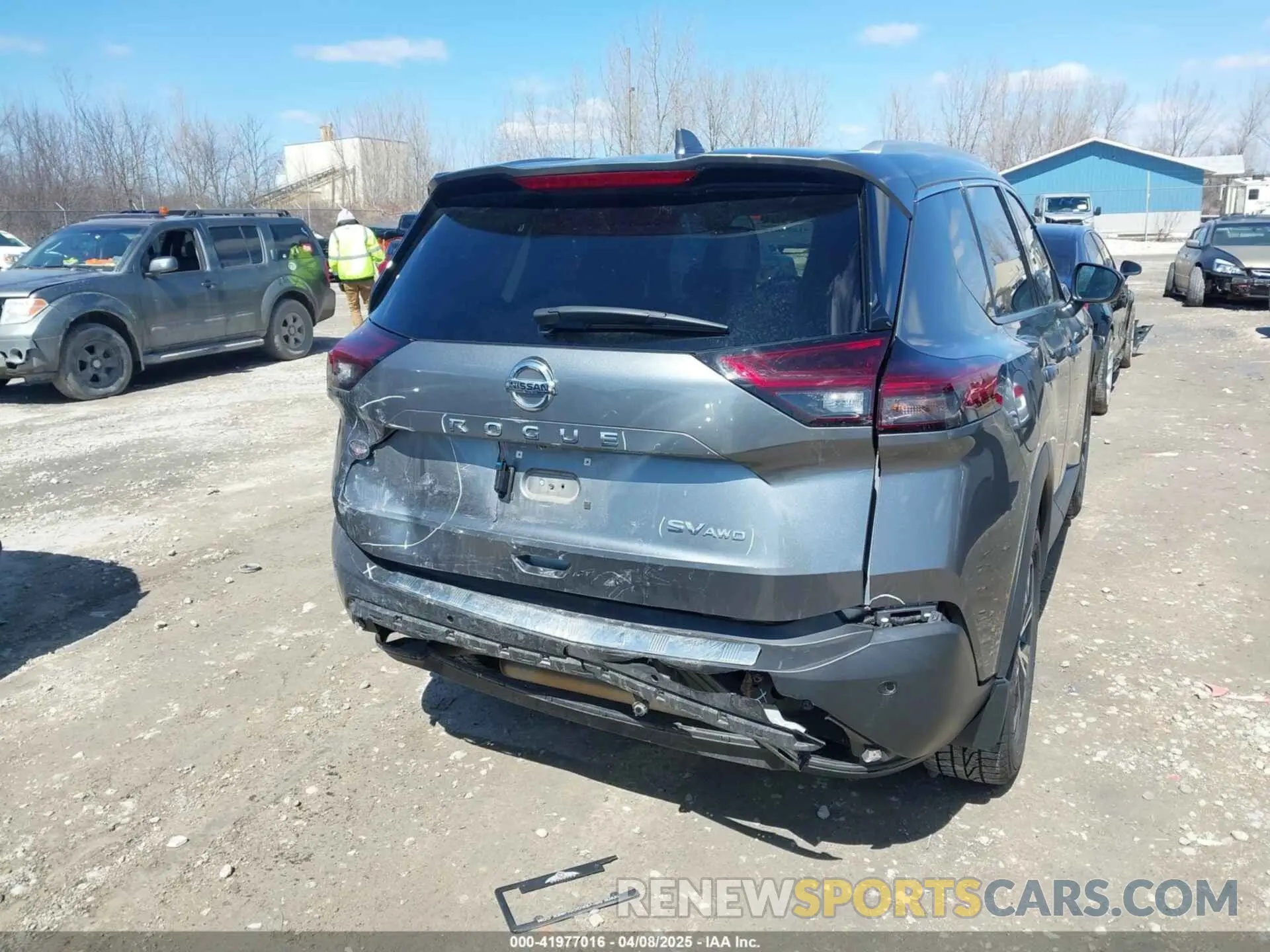 16 Photograph of a damaged car 5N1AT3BB5MC759755 NISSAN ROGUE 2021