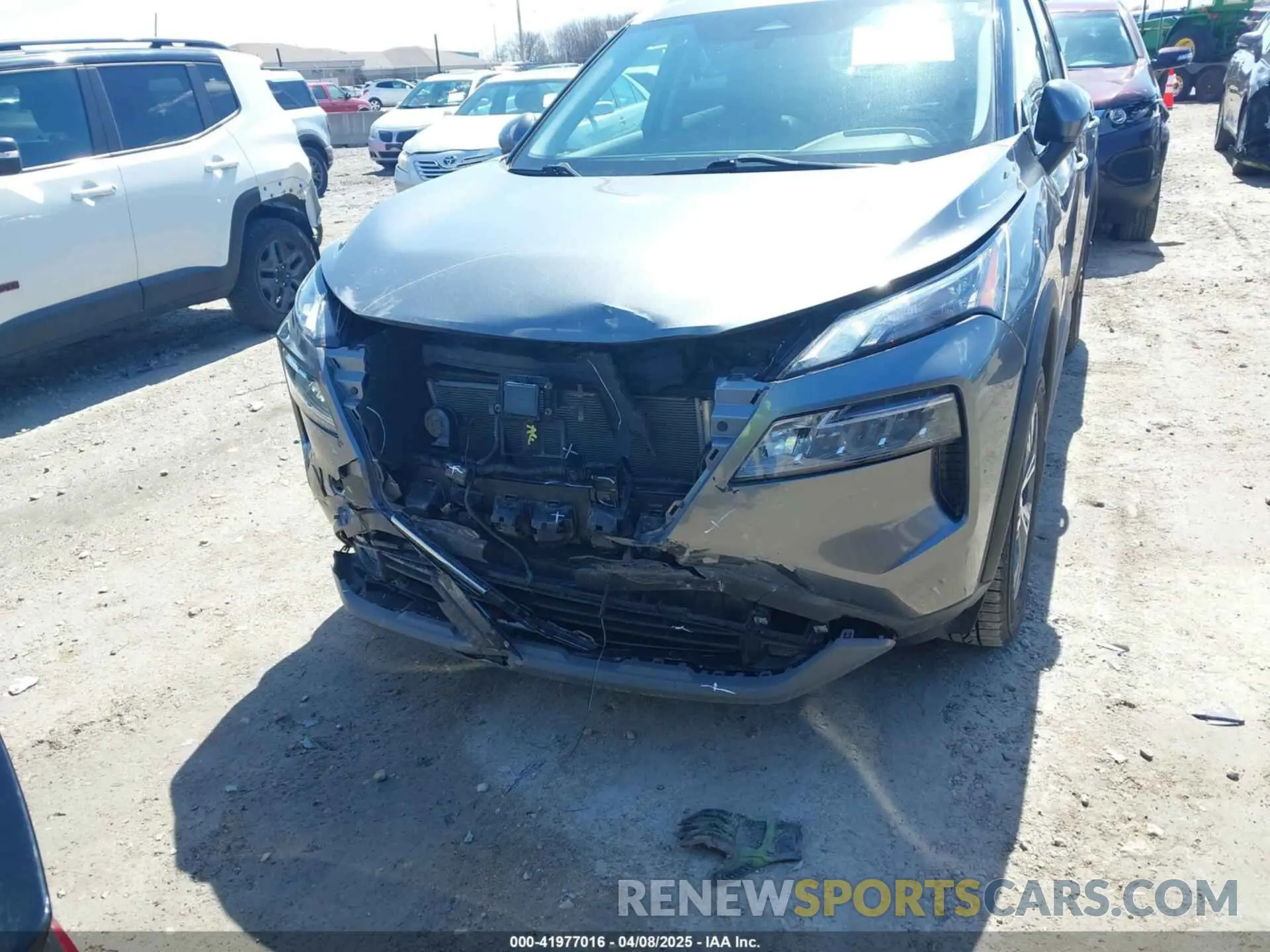 6 Photograph of a damaged car 5N1AT3BB5MC759755 NISSAN ROGUE 2021
