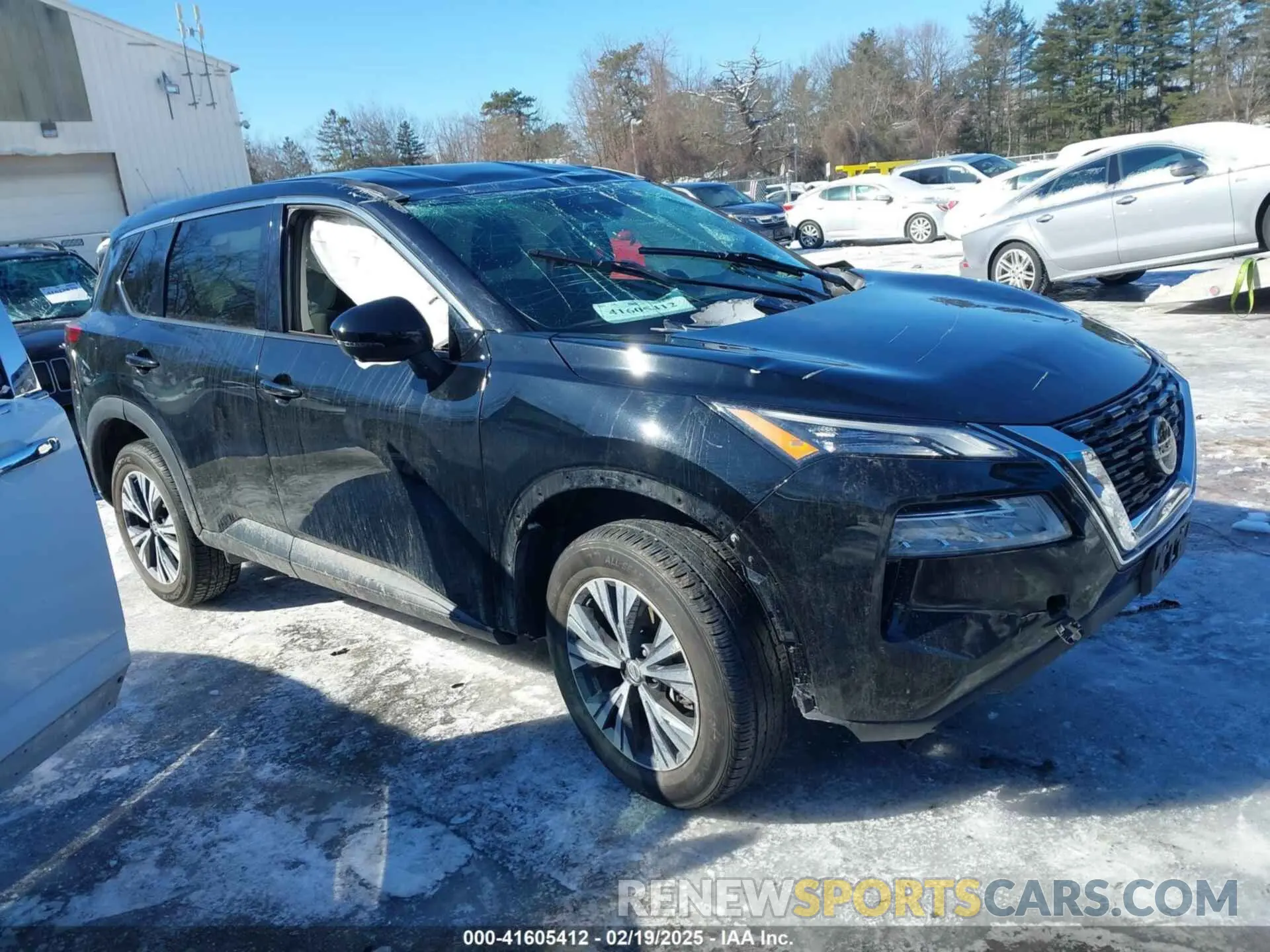 12 Photograph of a damaged car 5N1AT3BB5MC765930 NISSAN ROGUE 2021