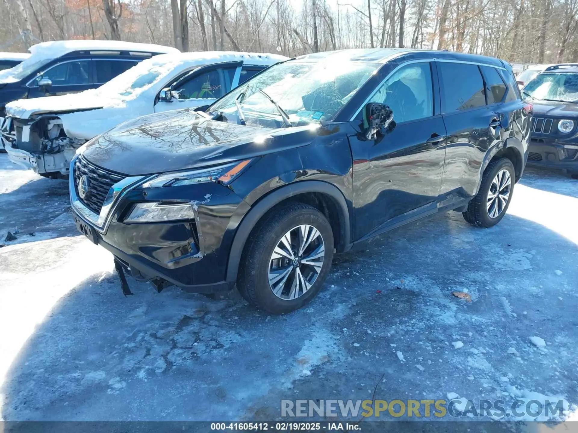 2 Photograph of a damaged car 5N1AT3BB5MC765930 NISSAN ROGUE 2021