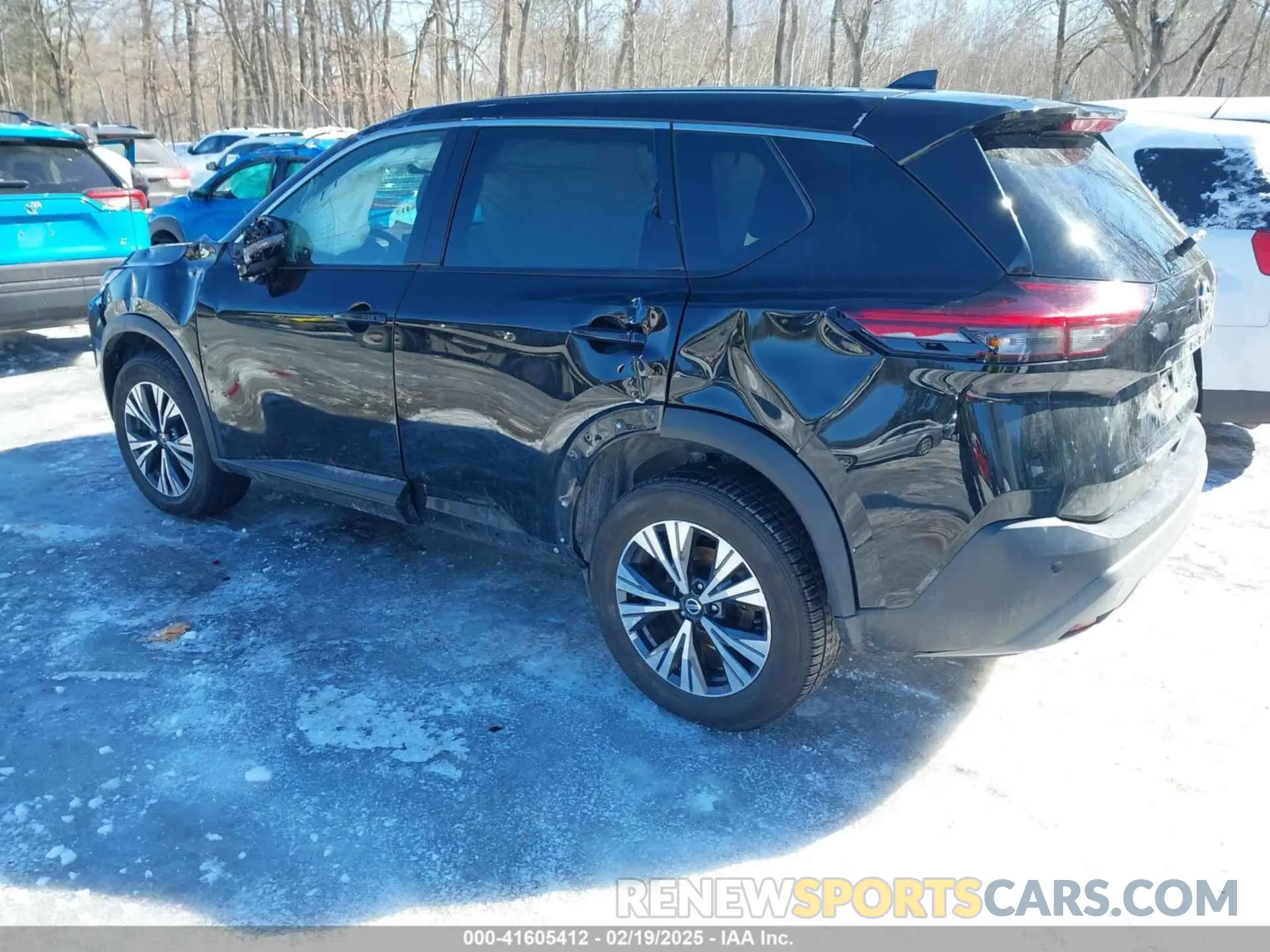 3 Photograph of a damaged car 5N1AT3BB5MC765930 NISSAN ROGUE 2021