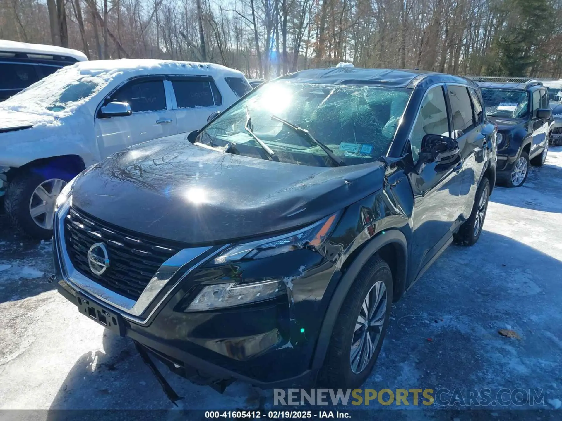 6 Photograph of a damaged car 5N1AT3BB5MC765930 NISSAN ROGUE 2021