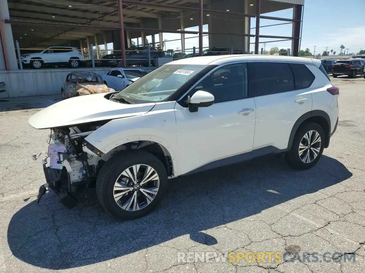 1 Photograph of a damaged car 5N1AT3BB5MC771579 NISSAN ROGUE 2021