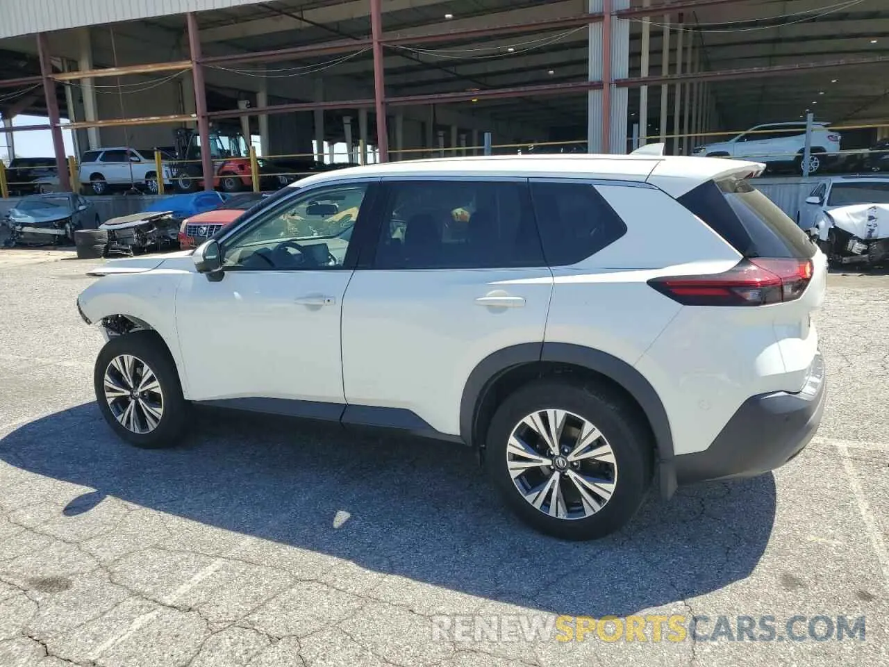 2 Photograph of a damaged car 5N1AT3BB5MC771579 NISSAN ROGUE 2021