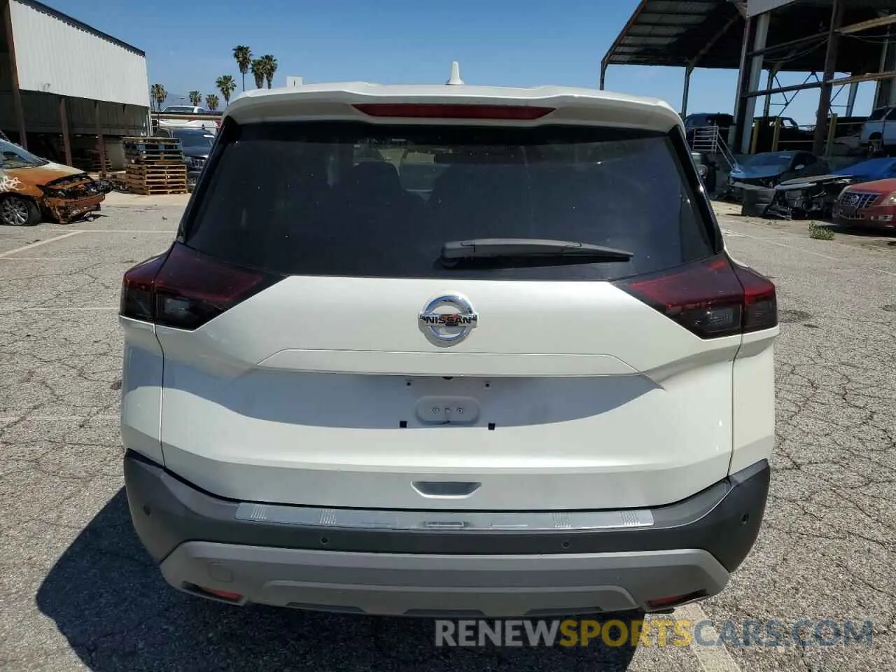 6 Photograph of a damaged car 5N1AT3BB5MC771579 NISSAN ROGUE 2021