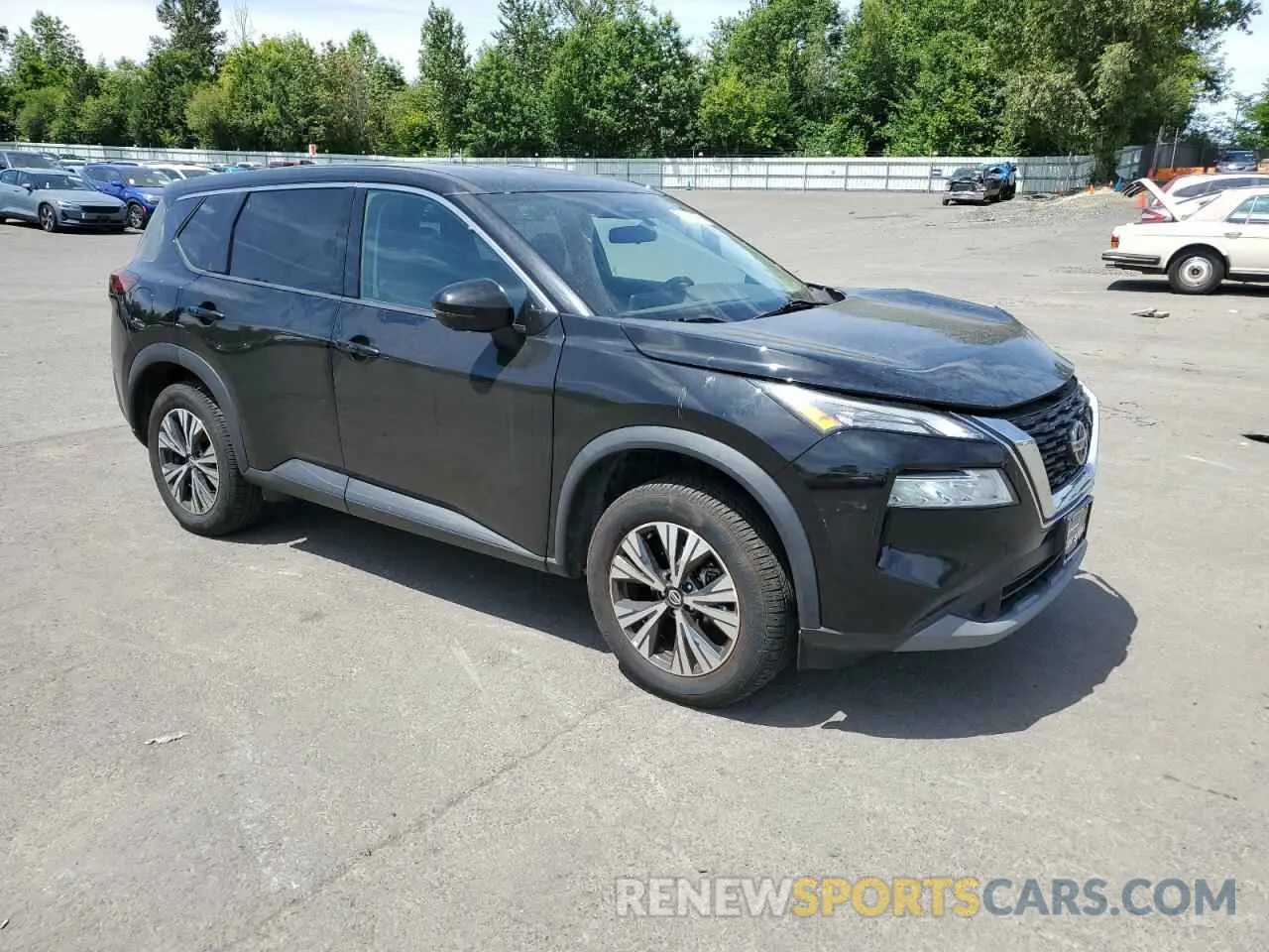 4 Photograph of a damaged car 5N1AT3BB5MC783862 NISSAN ROGUE 2021