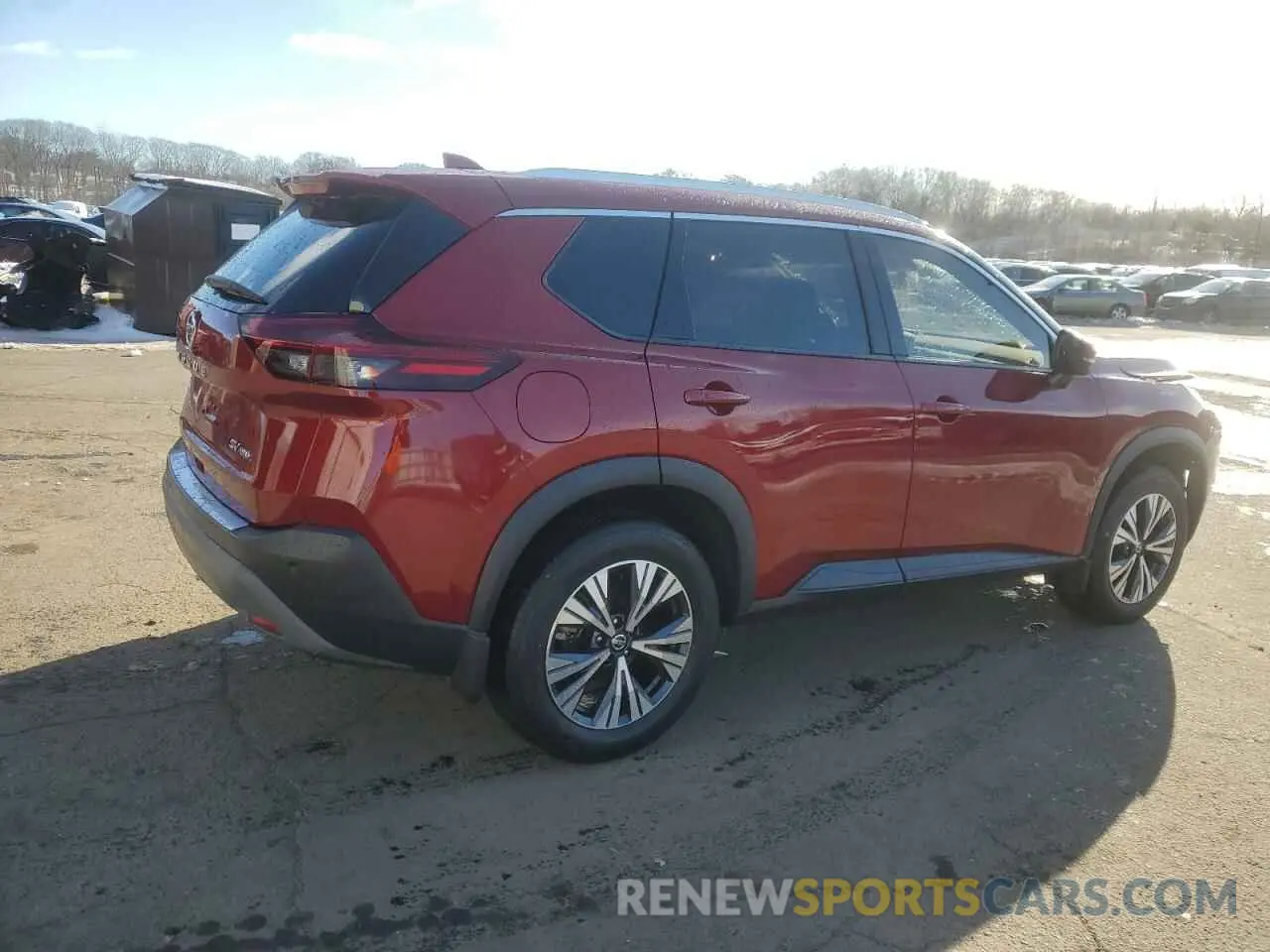 3 Photograph of a damaged car 5N1AT3BB5MC788060 NISSAN ROGUE 2021