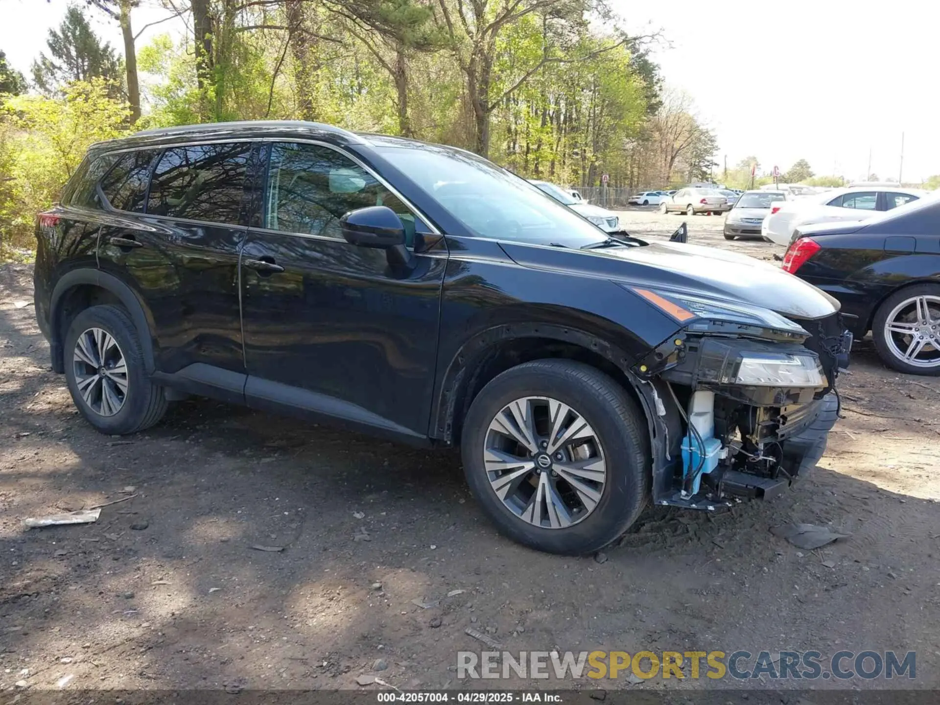13 Photograph of a damaged car 5N1AT3BB5MC803060 NISSAN ROGUE 2021