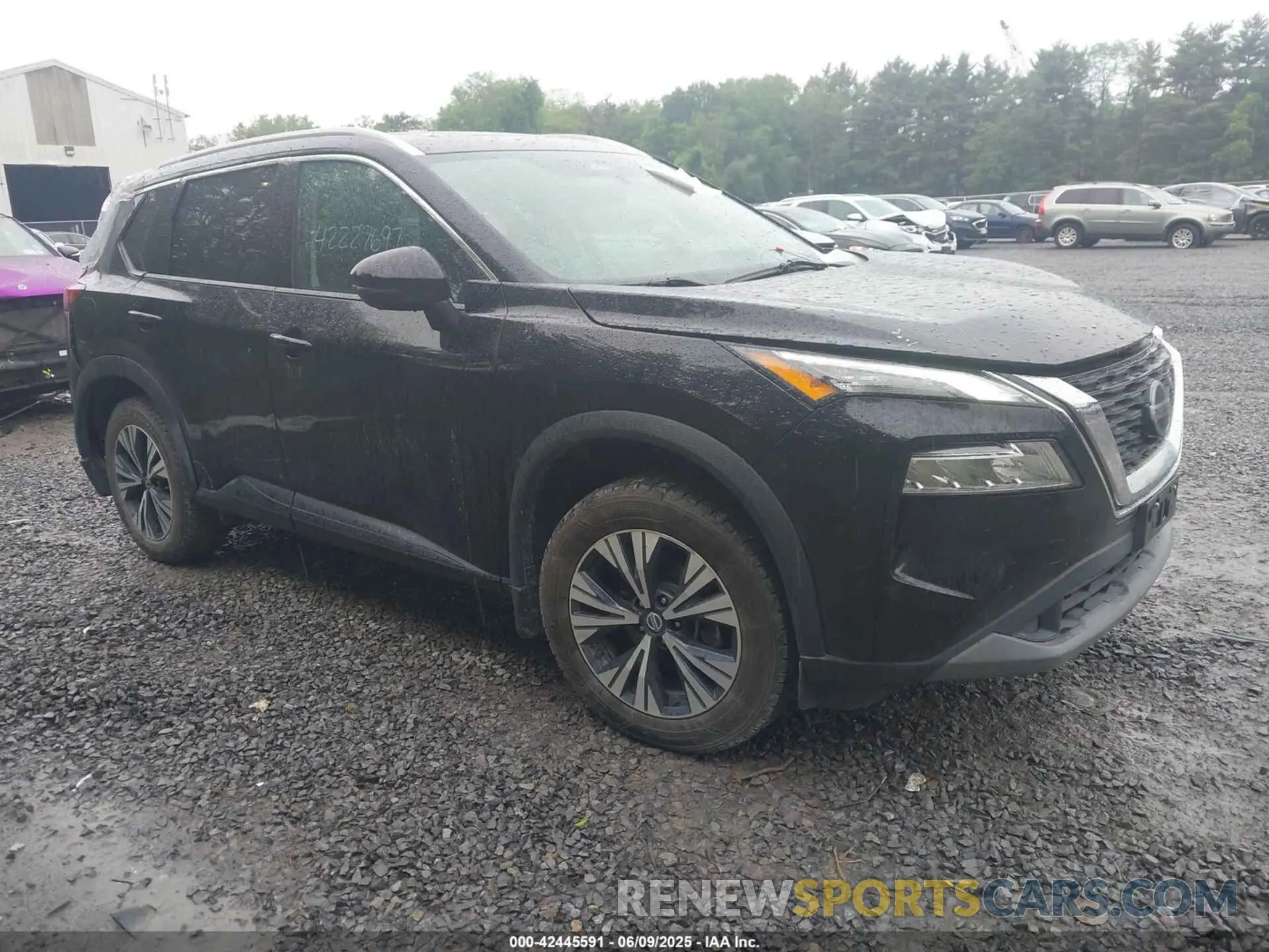 1 Photograph of a damaged car 5N1AT3BB5MC810400 NISSAN ROGUE 2021