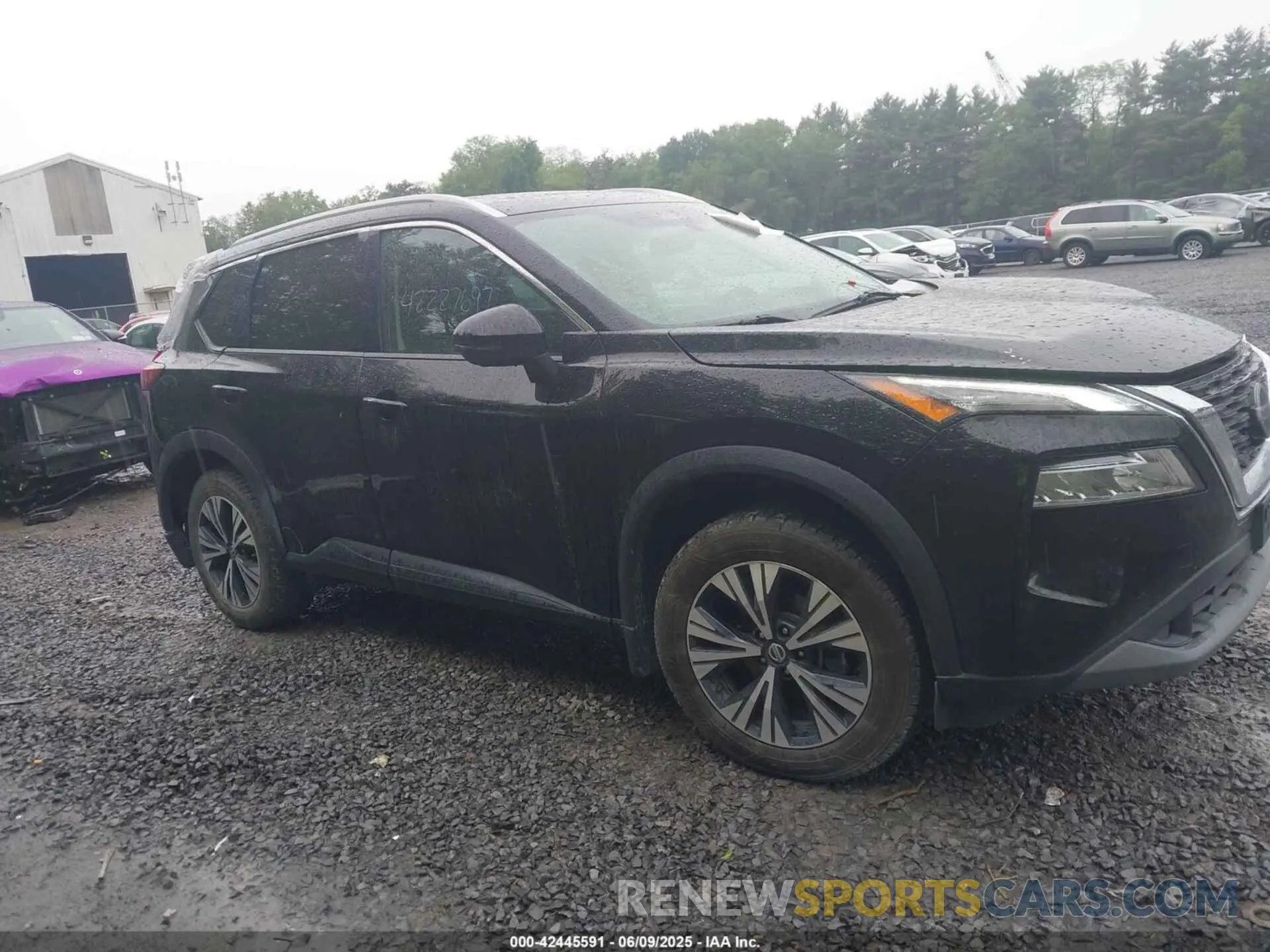13 Photograph of a damaged car 5N1AT3BB5MC810400 NISSAN ROGUE 2021
